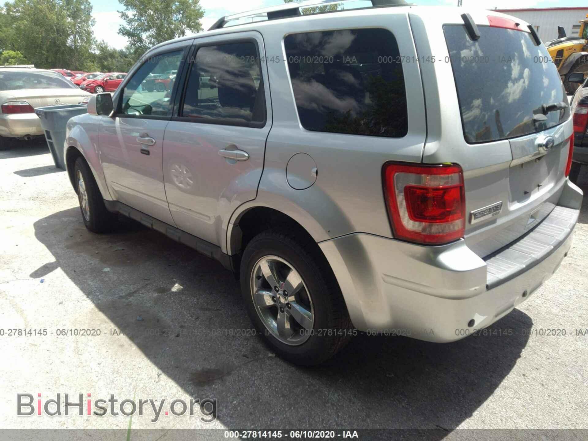 2011 FORD ESCAPE - VIN: 1FMCU0E76BKB72527 - Фото 3