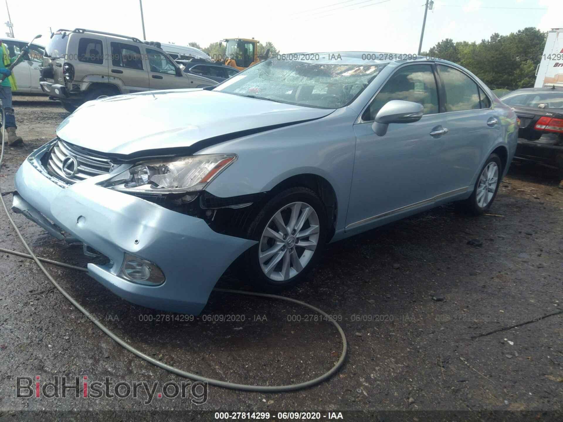 2011 LEXUS ES 350 - VIN: JTHBK1EG2B2469708 - Фото 2
