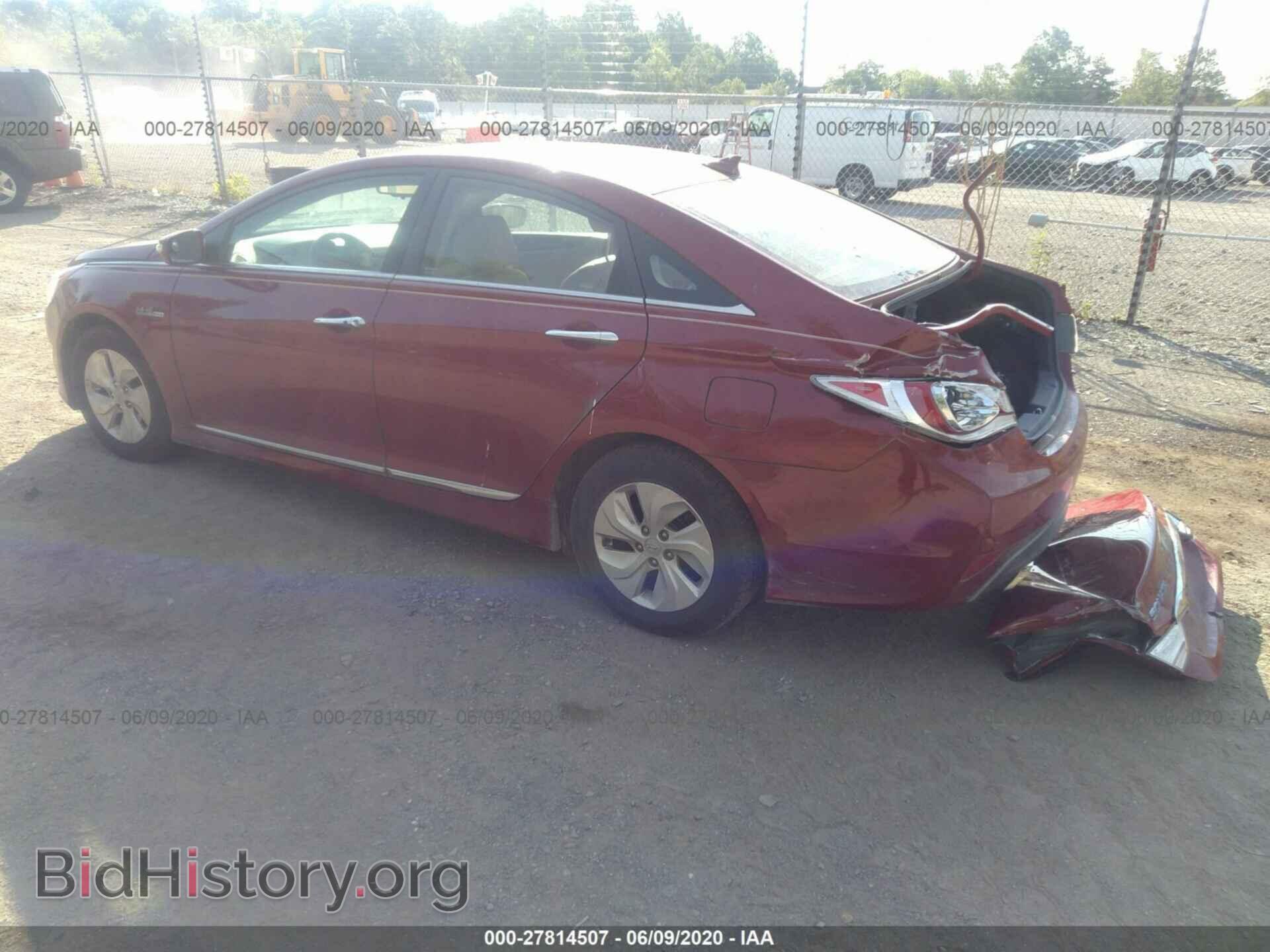 2014 HYUNDAI SONATA - VIN: KMHEC4A49EA117112 - Фото 3