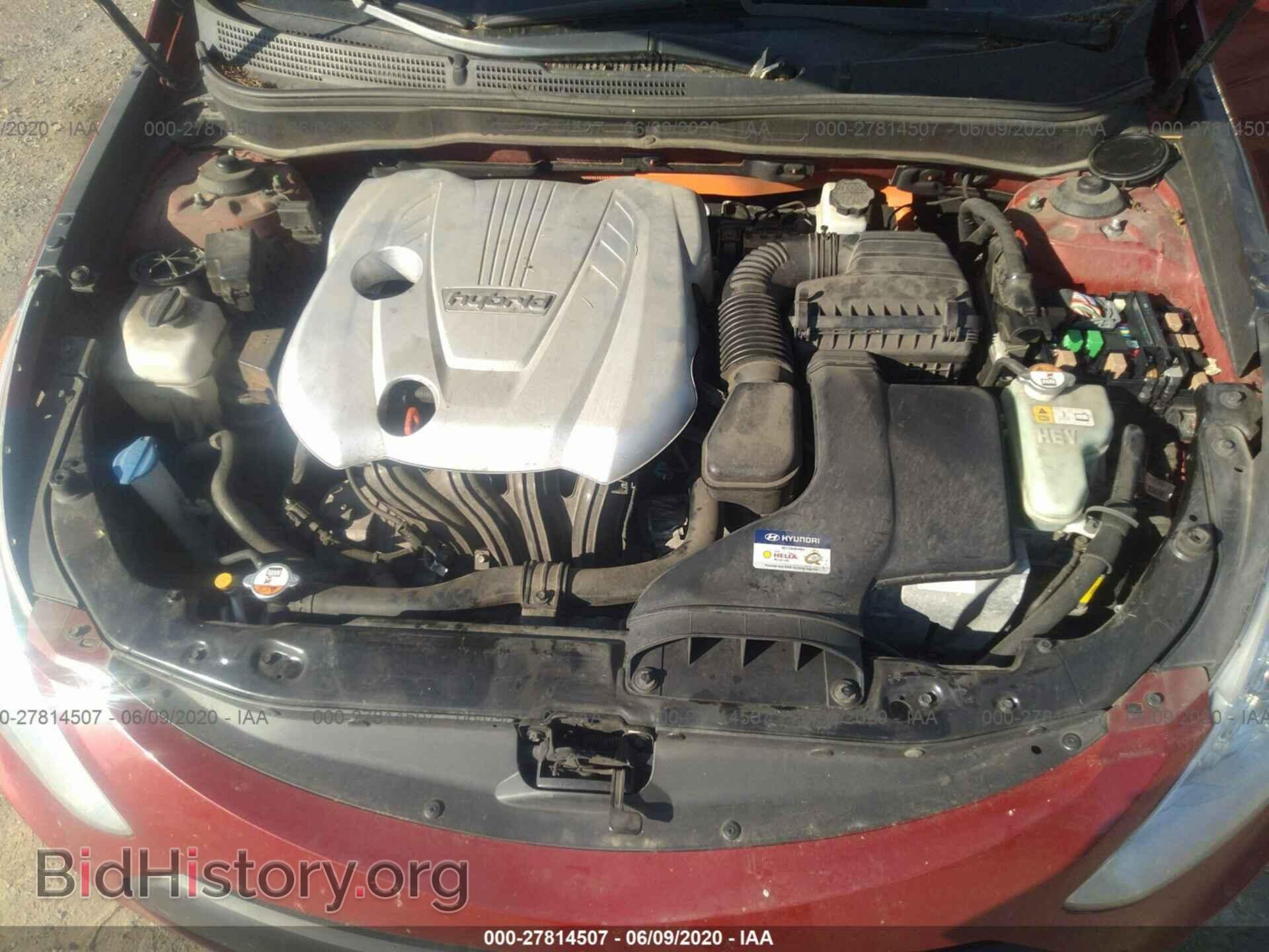 2014 HYUNDAI SONATA - VIN: KMHEC4A49EA117112 - Фото 10