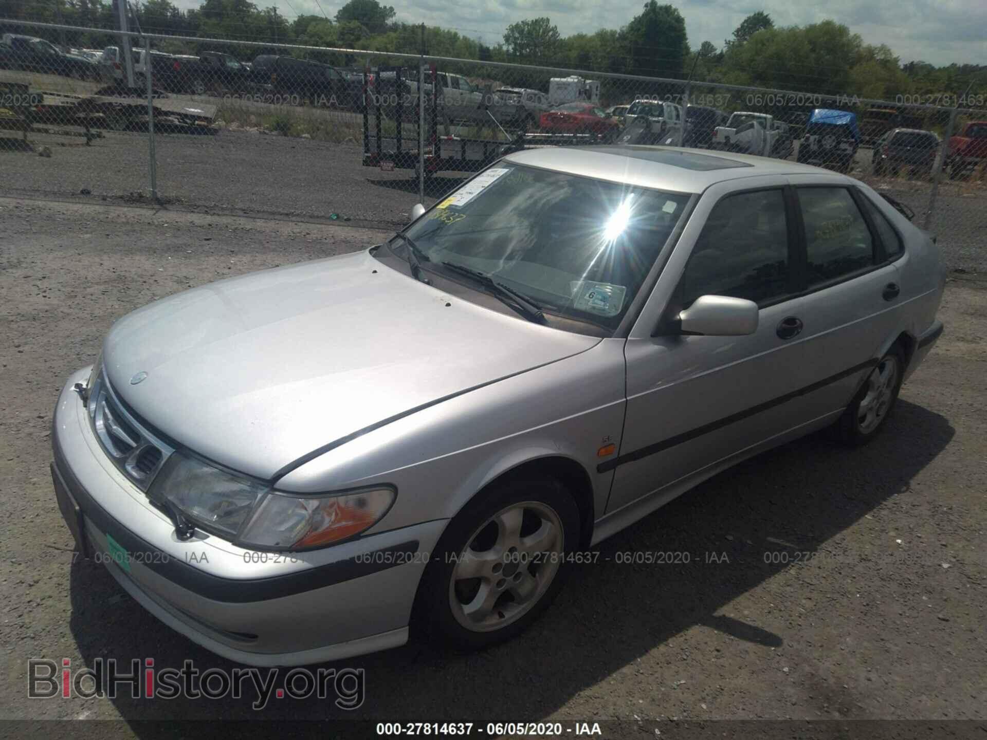 2000 SAAB 9-3 - VIN: YS3DF58K8Y2007385 - Фото 2