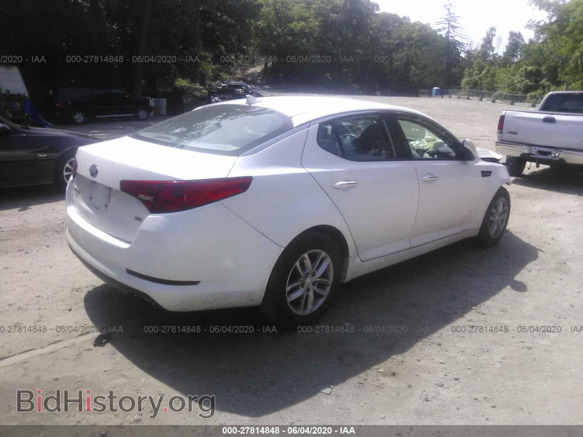2013 KIA OPTIMA - VIN: KNAGM4A77D5379588 - Photo 4