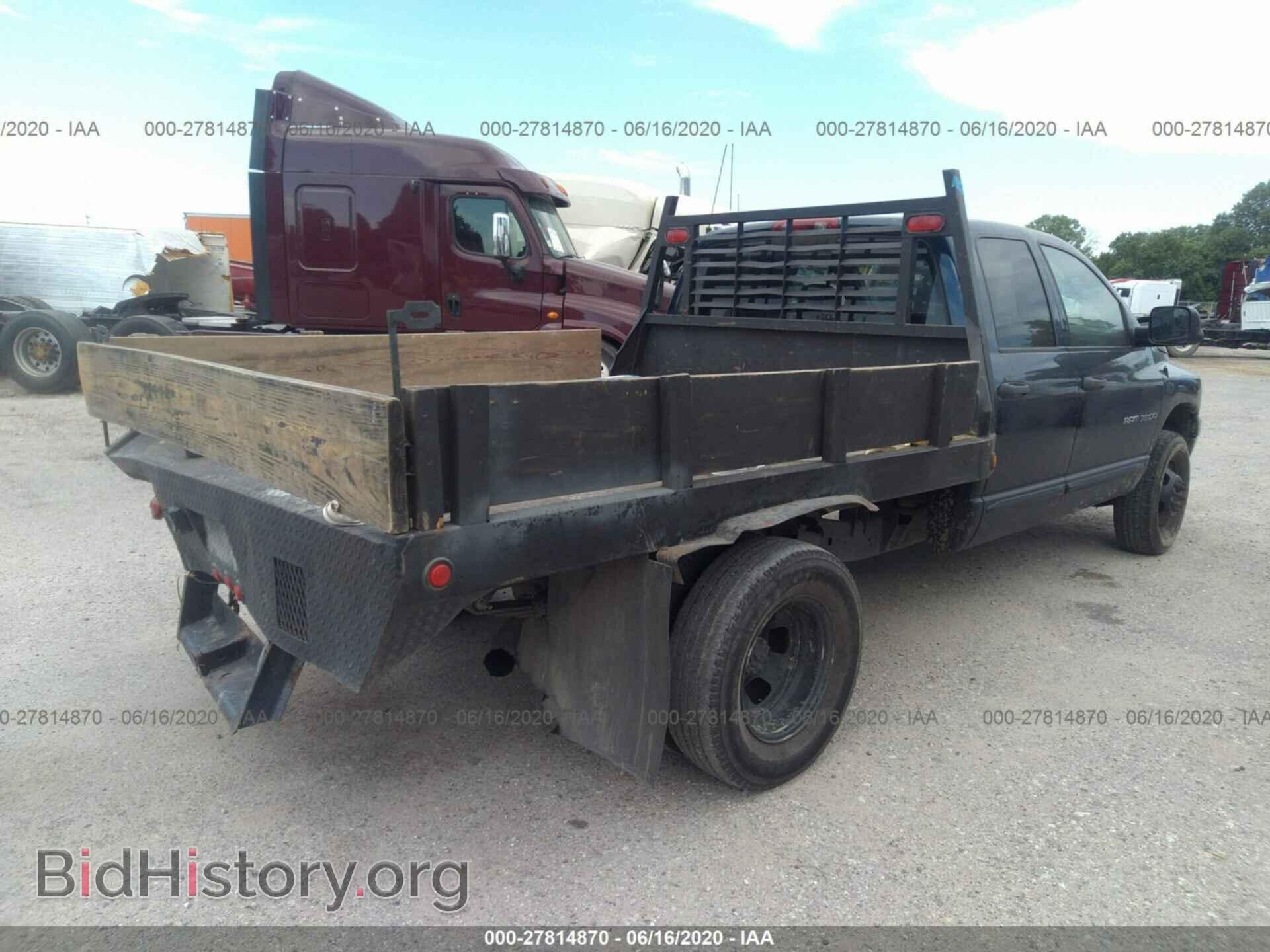2003 DODGE RAM 3500 - VIN: 3D7MA48C43G846805 - Фото 4