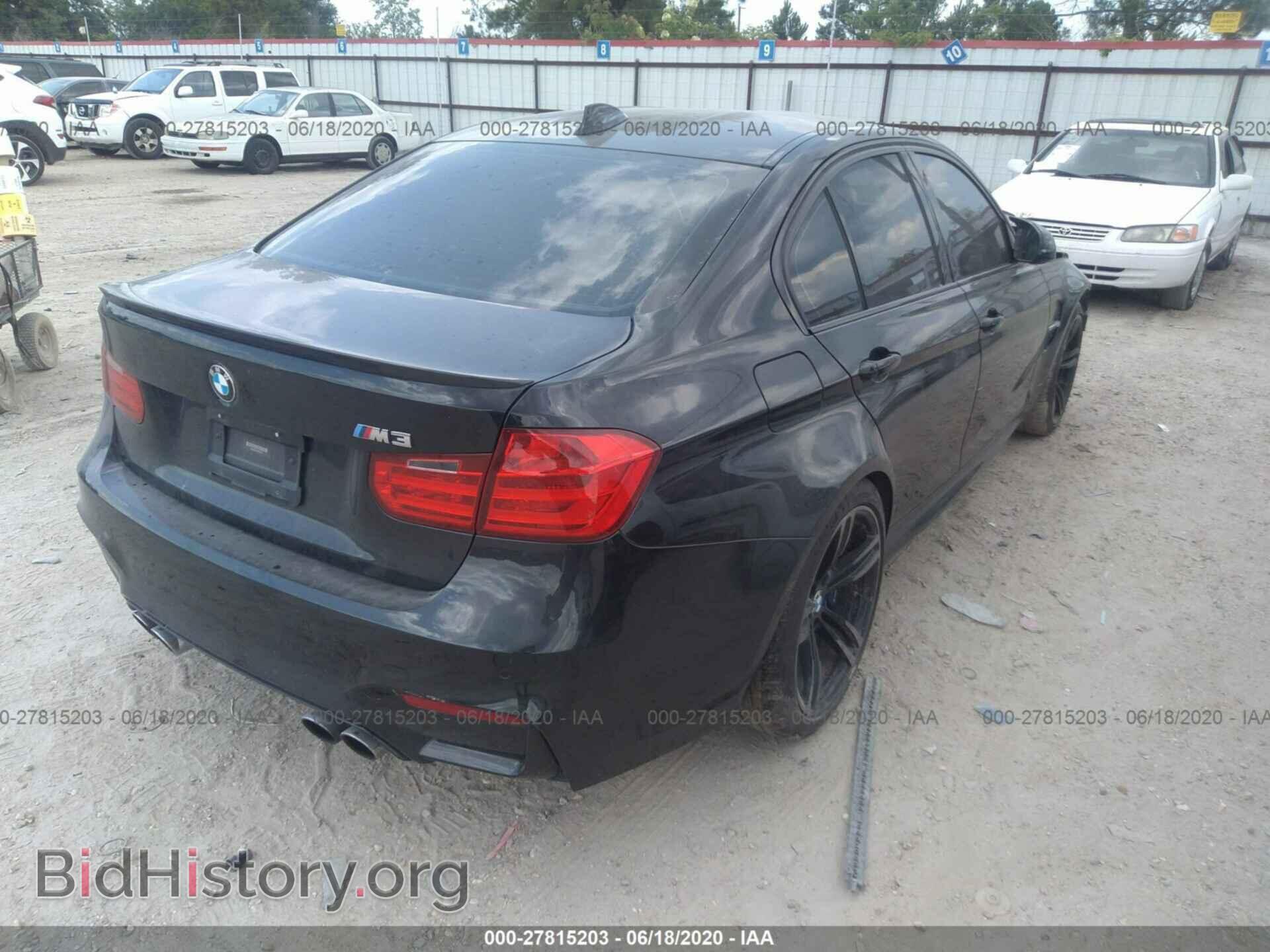 2015 BMW M3 - VIN: WBS3C9C52FP803465 - Photo 4