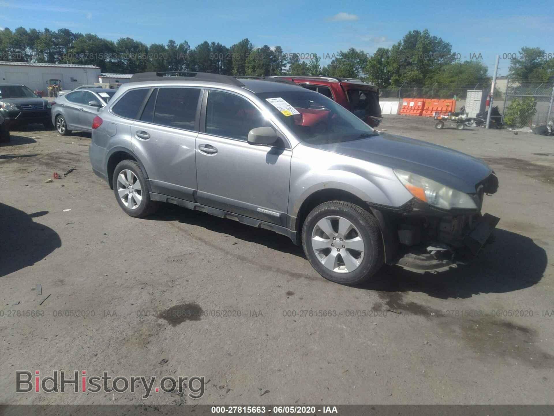Фотография 4S4BRBCC9B3345346 - SUBARU OUTBACK 2011
