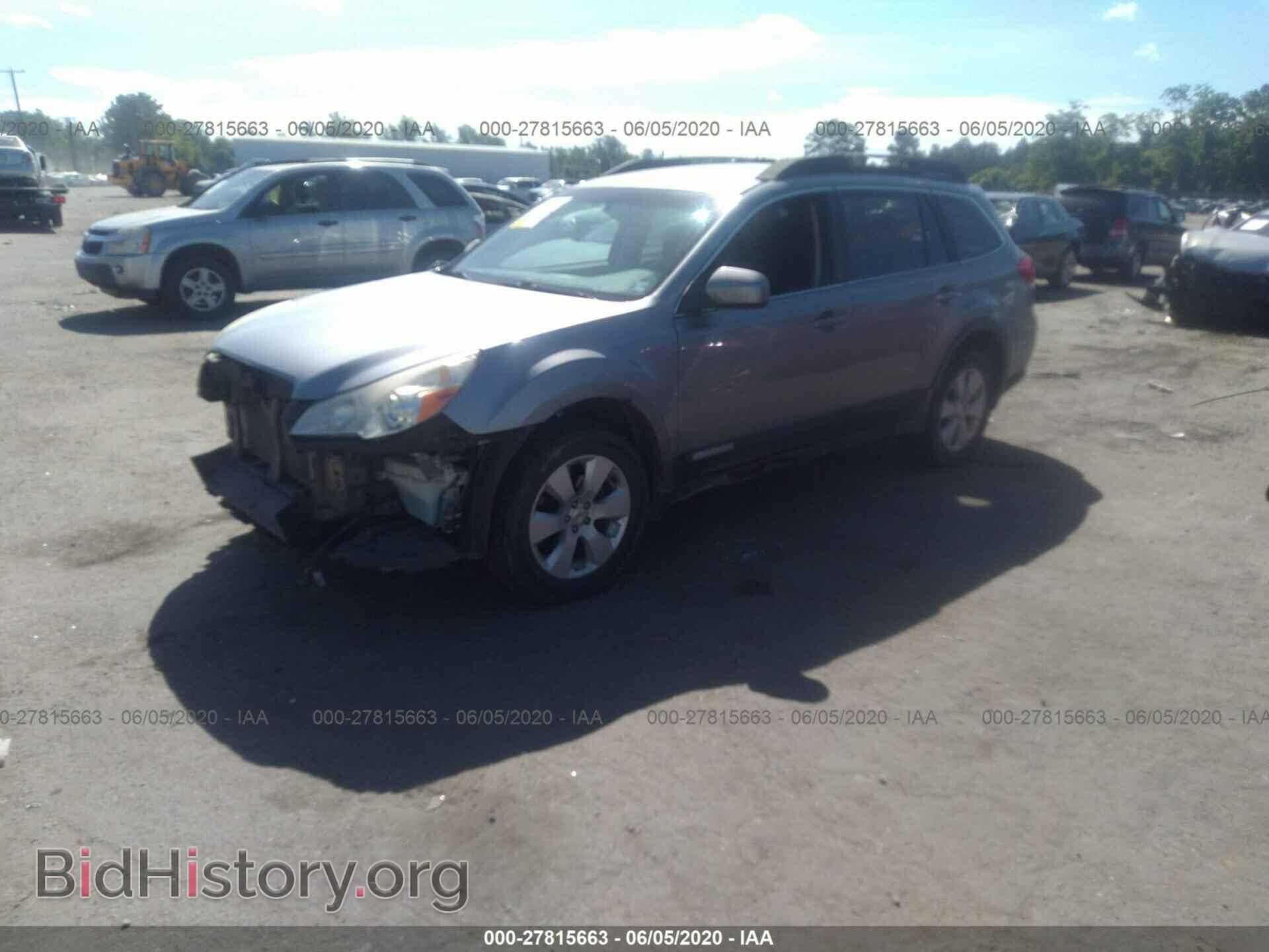 2011 SUBARU OUTBACK - VIN: 4S4BRBCC9B3345346 - Фото 2