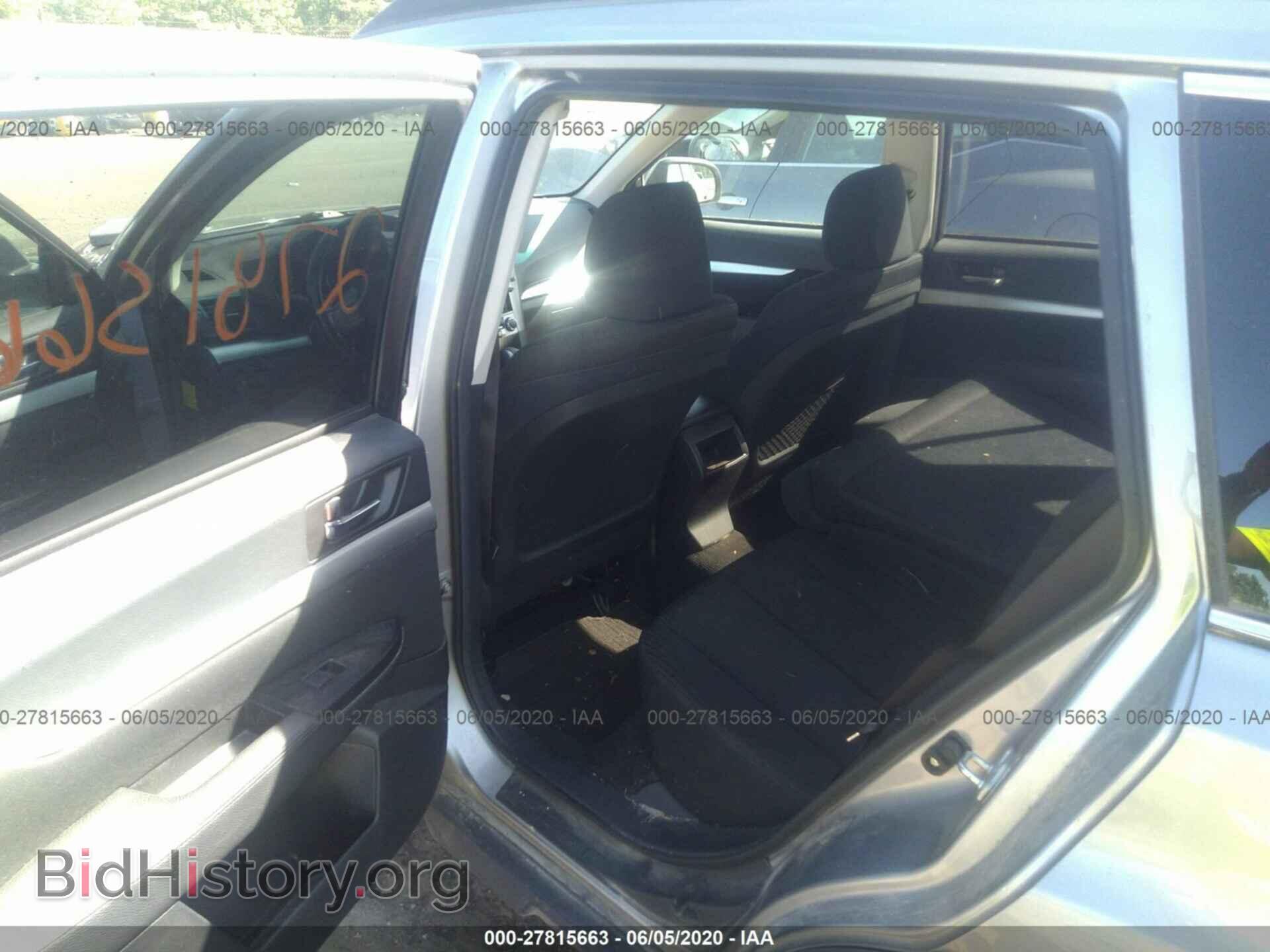 2011 SUBARU OUTBACK - VIN: 4S4BRBCC9B3345346 - Фото 8