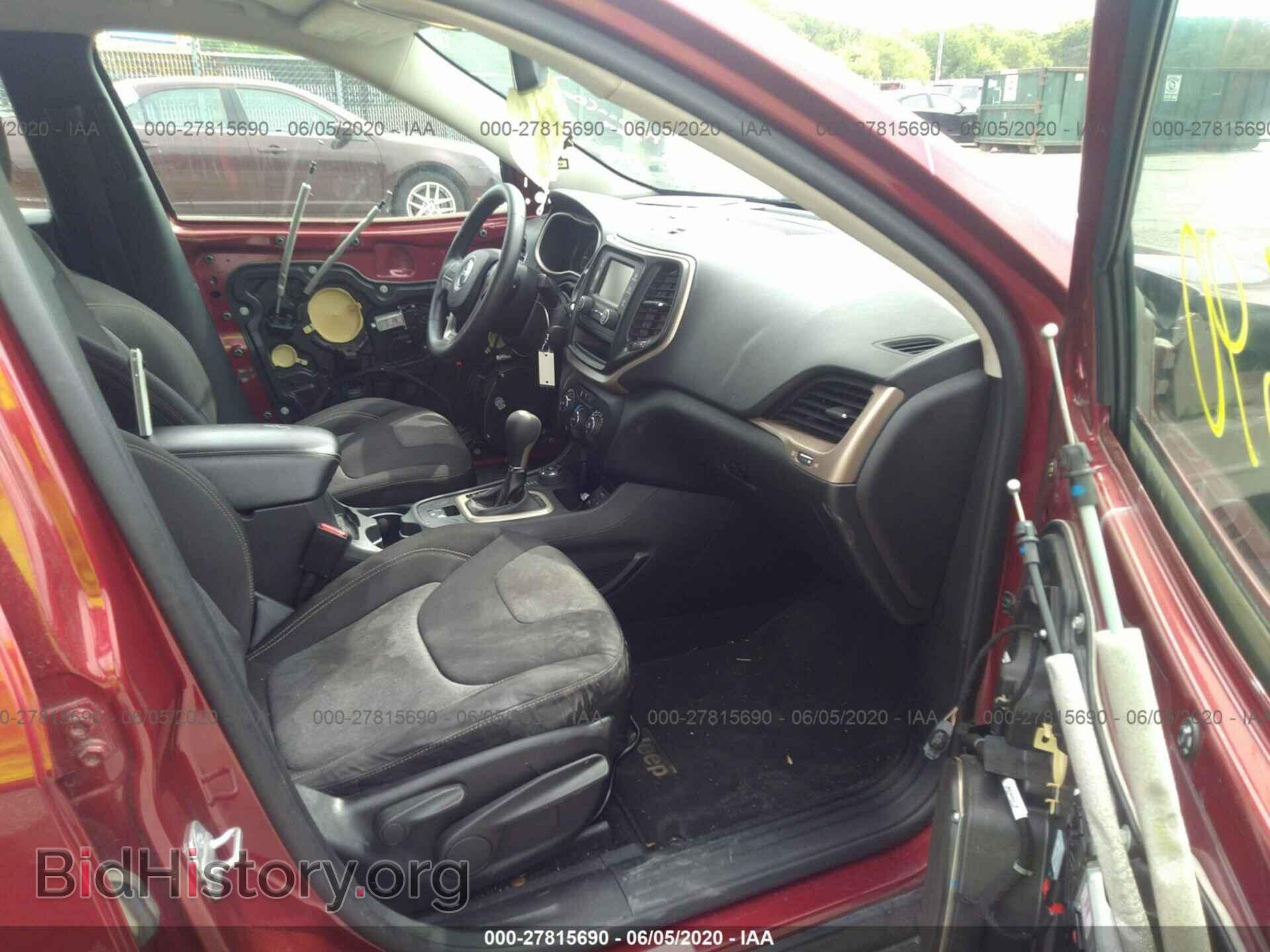 2014 JEEP CHEROKEE - VIN: 1C4PJMAB0EW215921 - Фото 5
