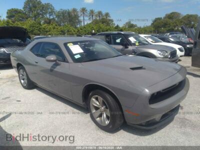 2017 Dodge CHALLENGER SXT, gray — VIN 2C3CDZAGXHH501149, IAAI