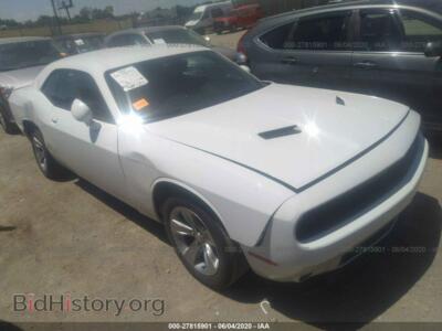 2019 Dodge CHALLENGER SXT, white — VIN 2C3CDZAG0KH727434, IAAI