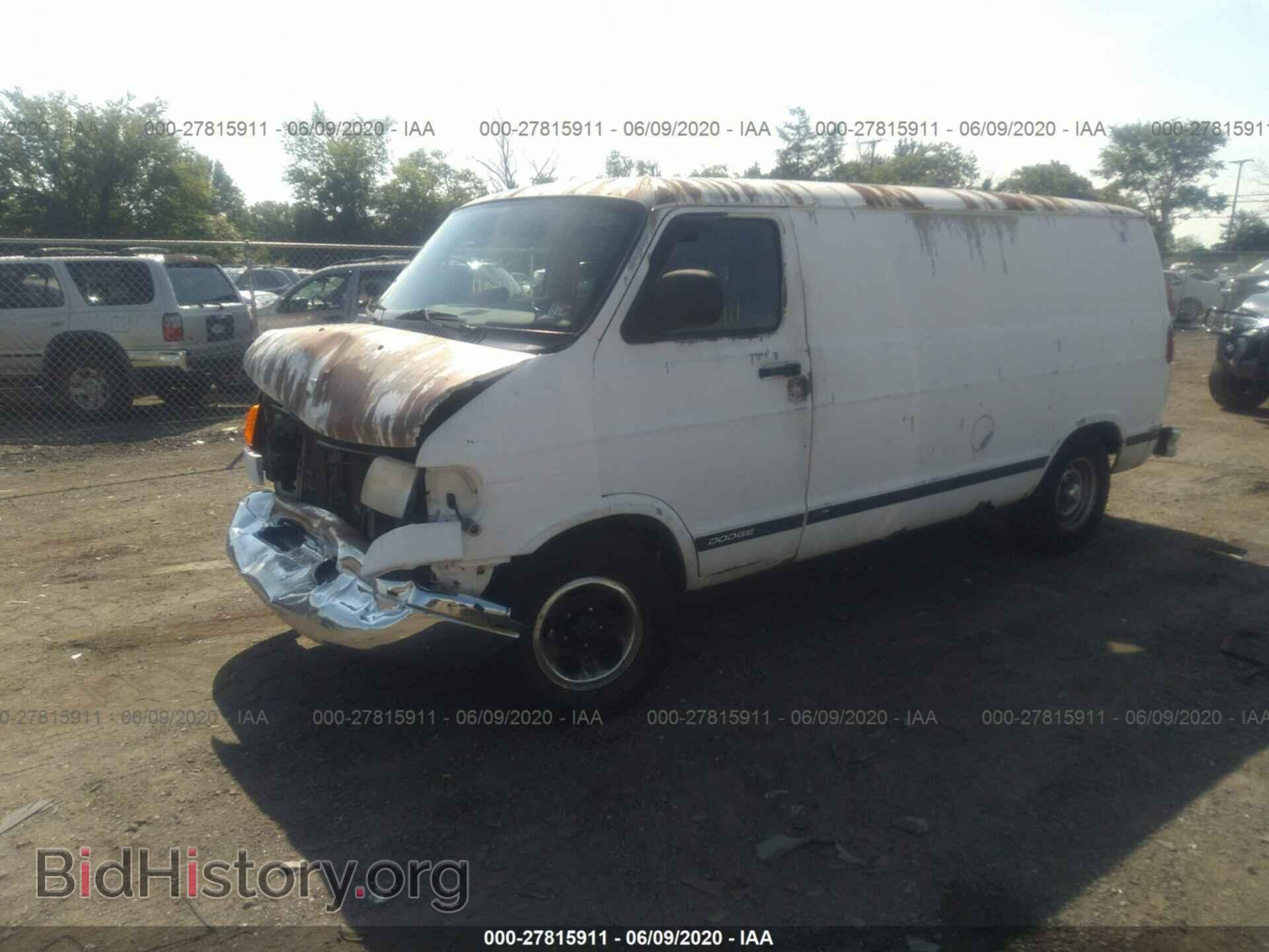2002 DODGE RAM VAN - VIN: 2B4HB11YX2K121642 - Фото 2
