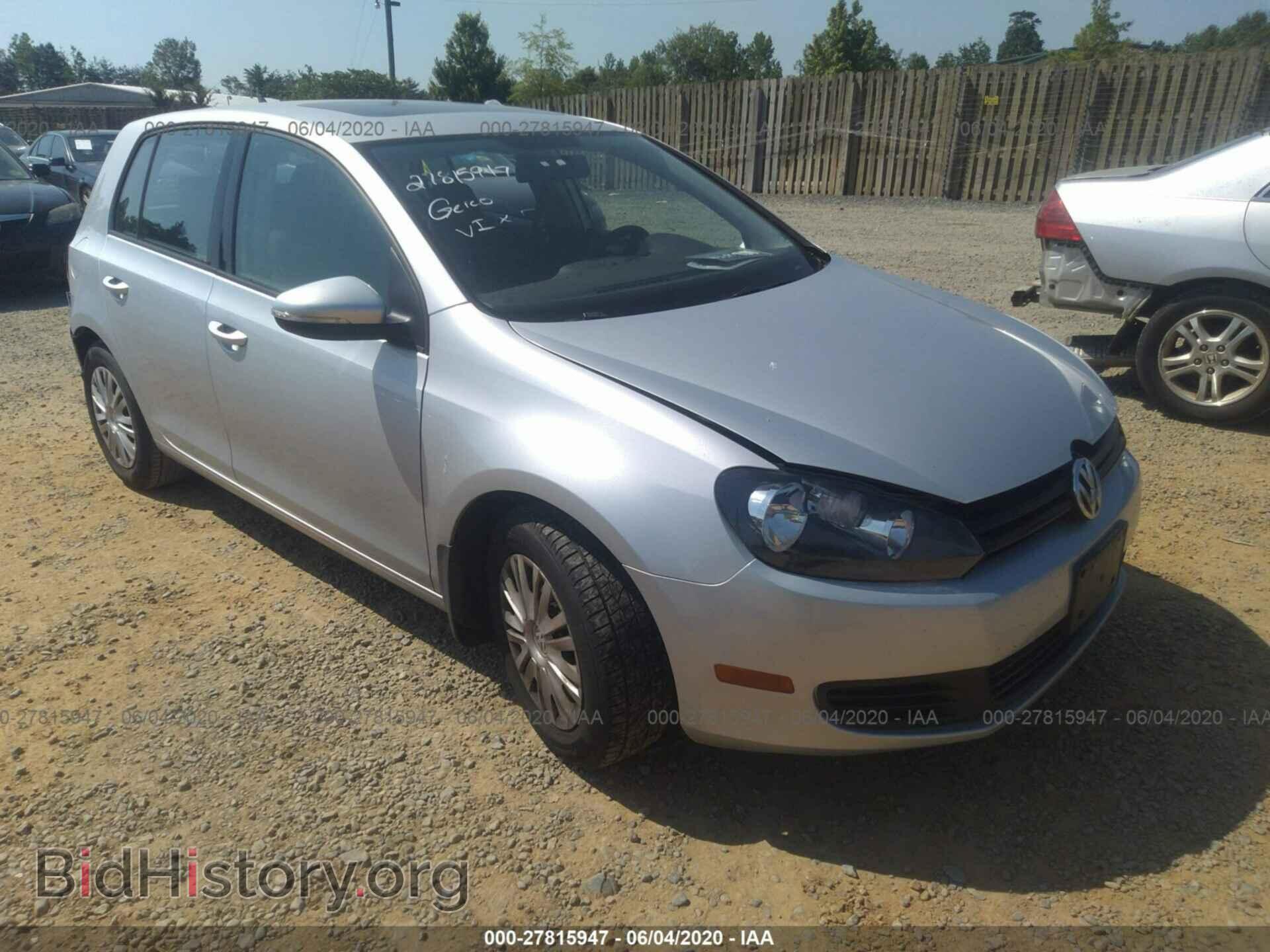 Фотография WVWDB7AJ1CW****** - VOLKSWAGEN GOLF 2012