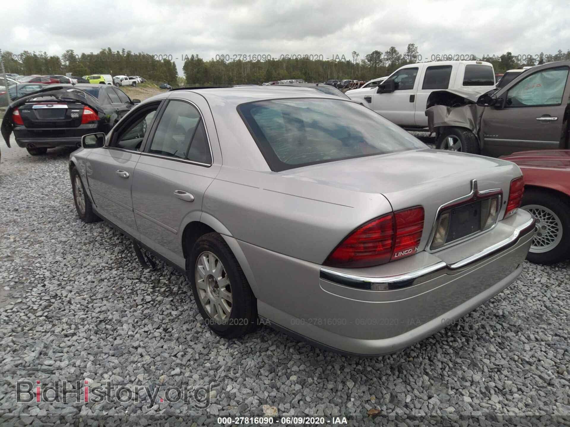 2002 LINCOLN LS - VIN: 1LNHM87A42Y709907 - Фото 3