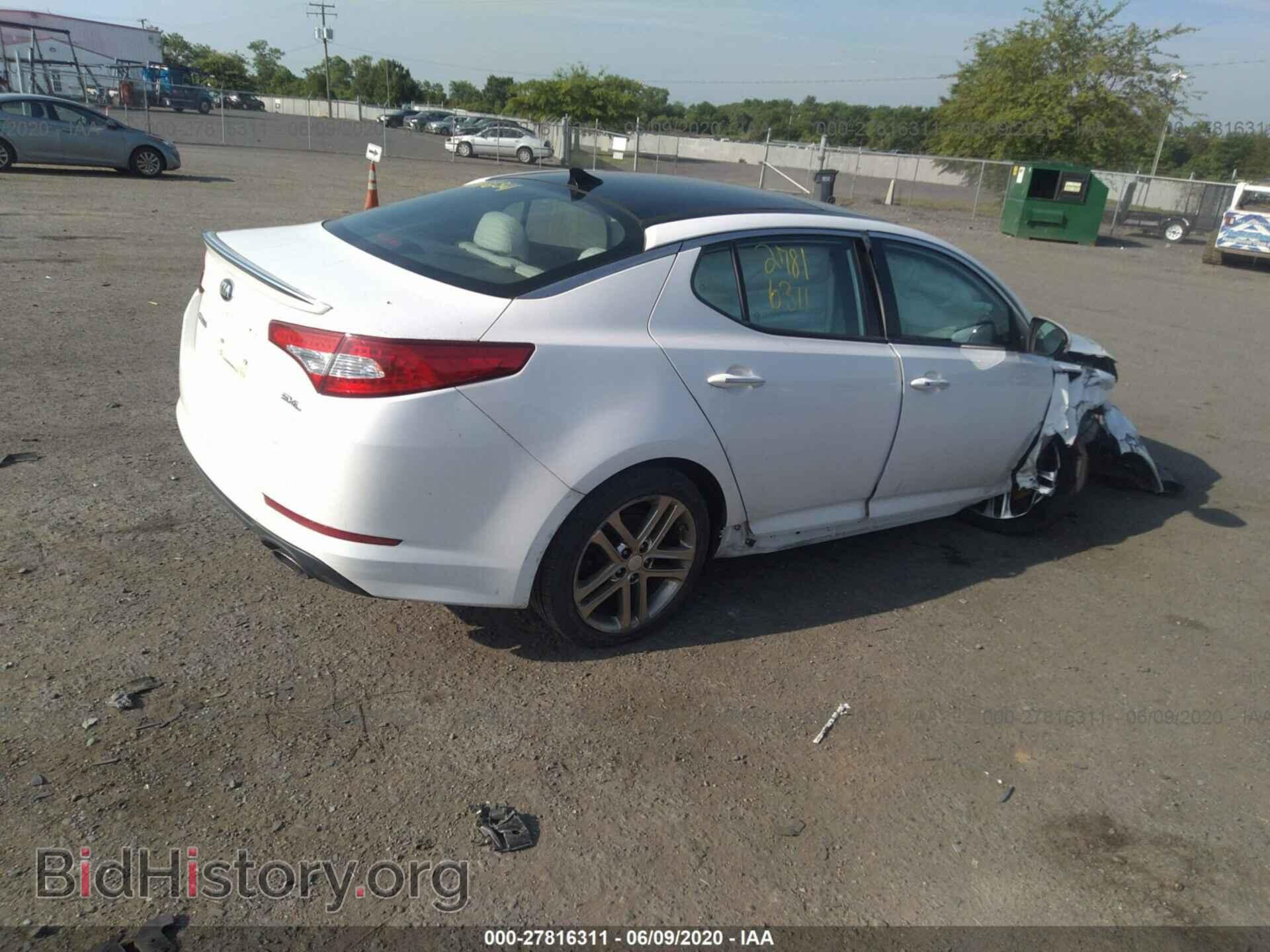 2013 KIA OPTIMA - VIN: 5XXGR4A67DG100163 - Фото 4