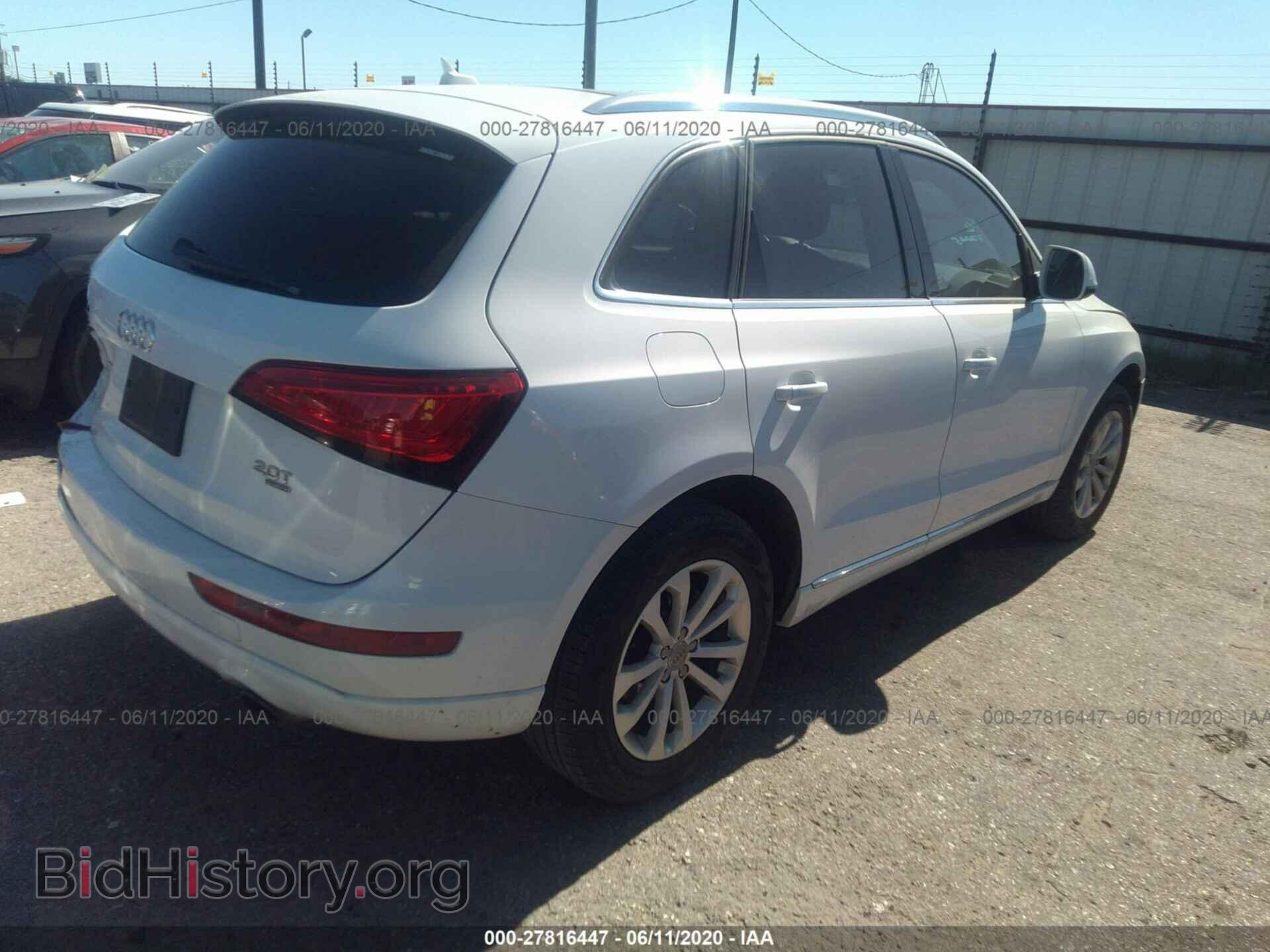 2013 AUDI Q5 - VIN: WA1CFBFP0DA031366 - Фото 4