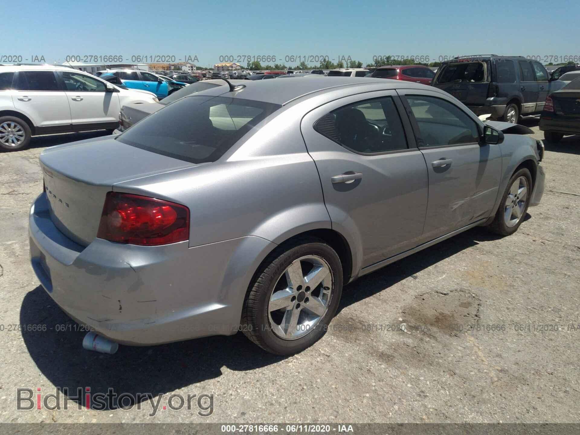 2013 DODGE AVENGER - VIN: 1C3CDZAB2DN658700 - Photo 4