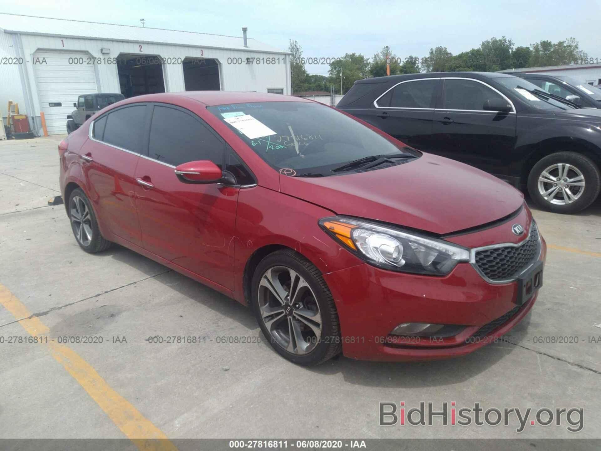 Photo KNAFX4A87G5479349 - KIA FORTE 2016