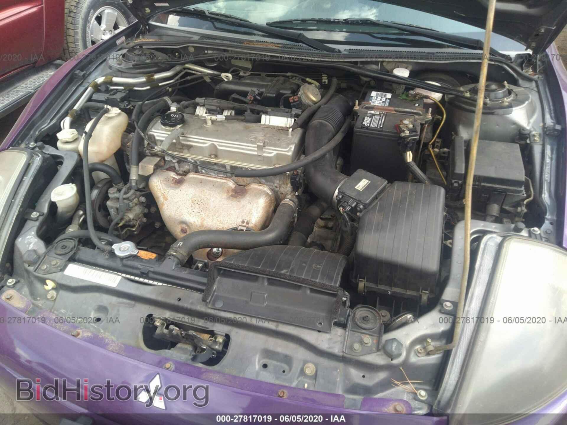 2002 MITSUBISHI ECLIPSE - VIN: 4A3AE45G42E076990 - Фото 10