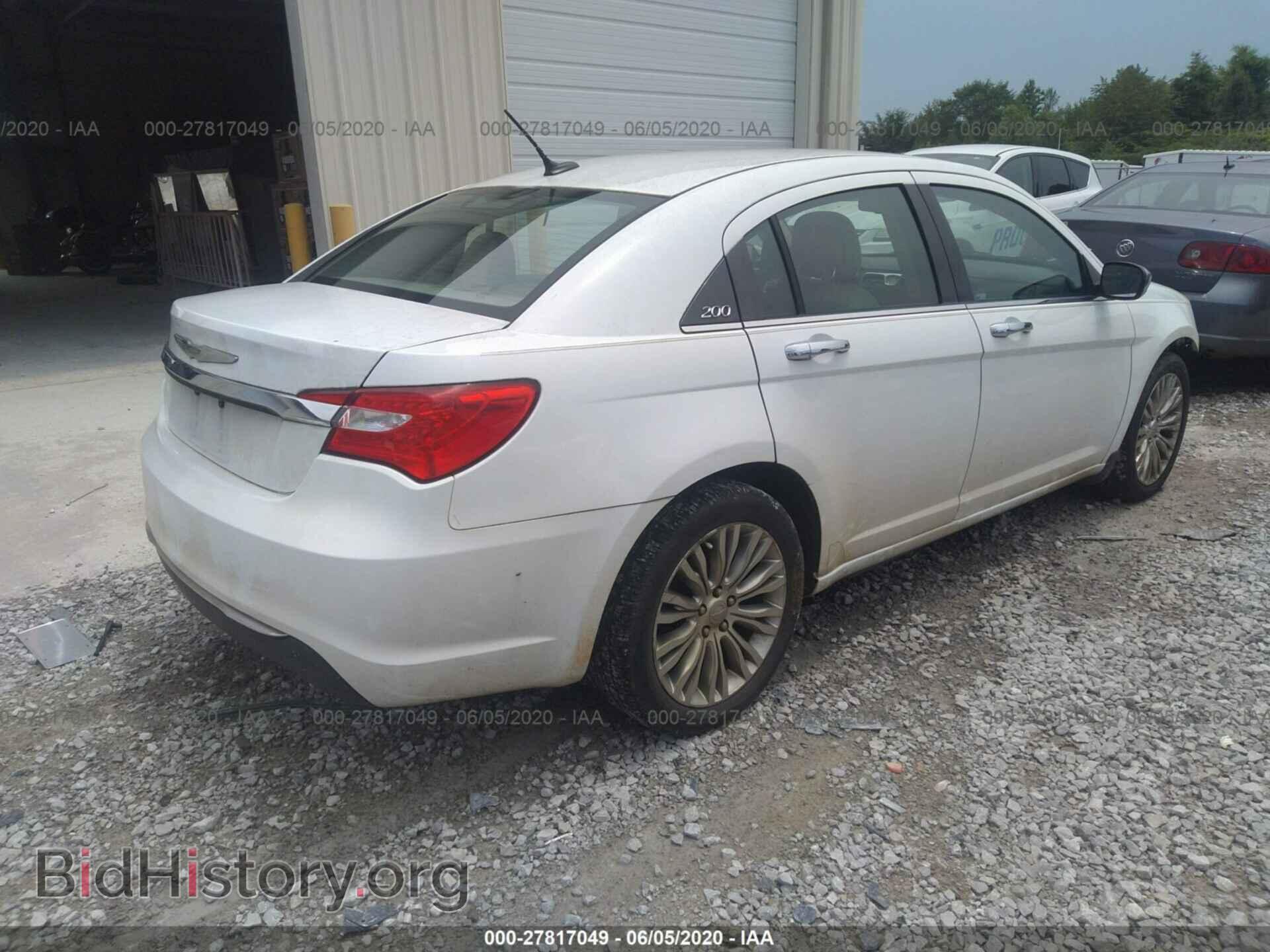 2012 CHRYSLER 200 - VIN: 1C3CCBCG5CN188700 - Photo 4