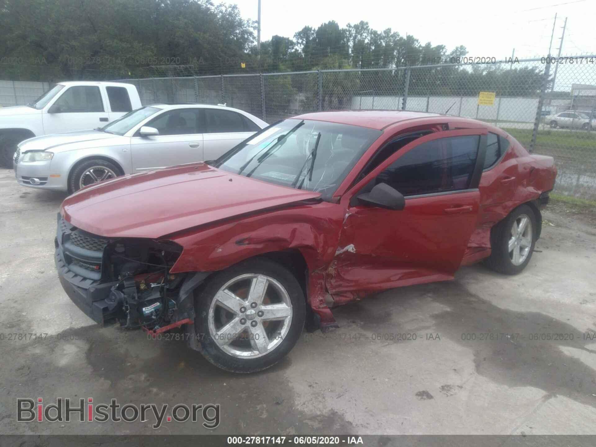 2013 DODGE AVENGER - VIN: 1C3CDZAB2DN531168 - Фото 2