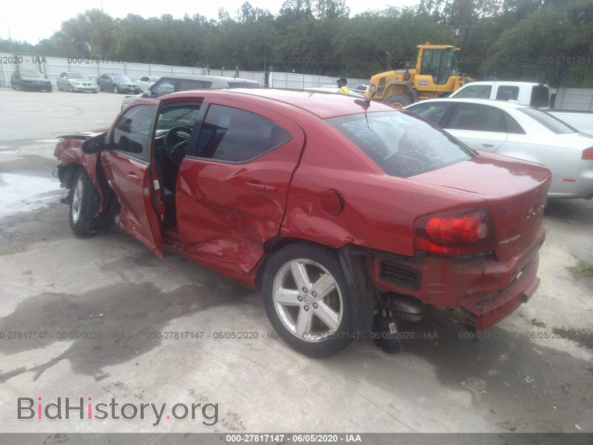 2013 DODGE AVENGER - VIN: 1C3CDZAB2DN531168 - Фото 3