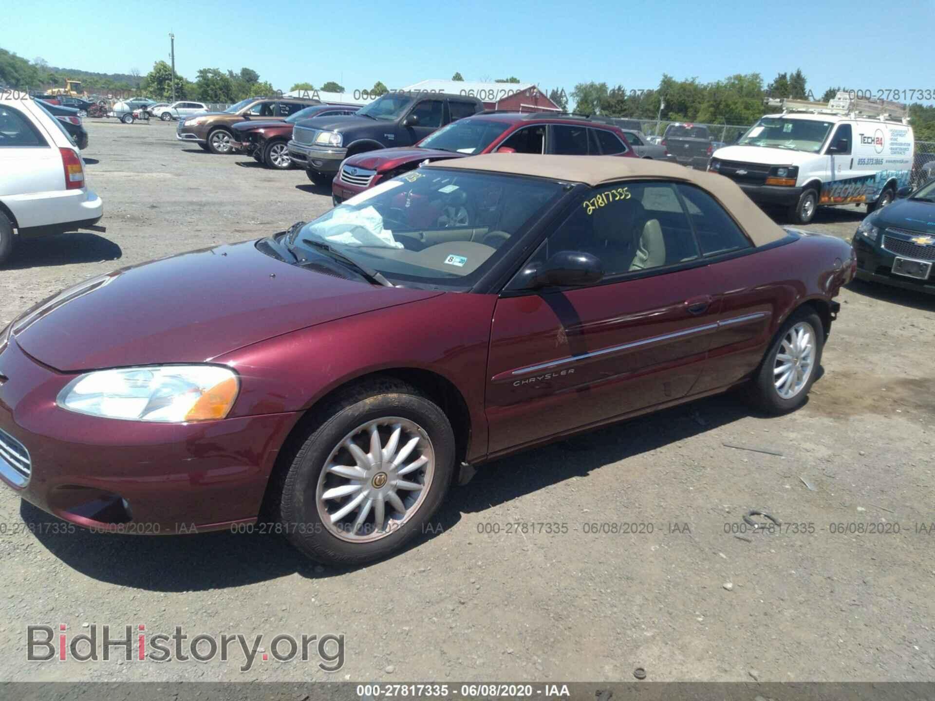 2001 CHRYSLER SEBRING - VIN: 1C3EL55U51N577606 - Photo 2