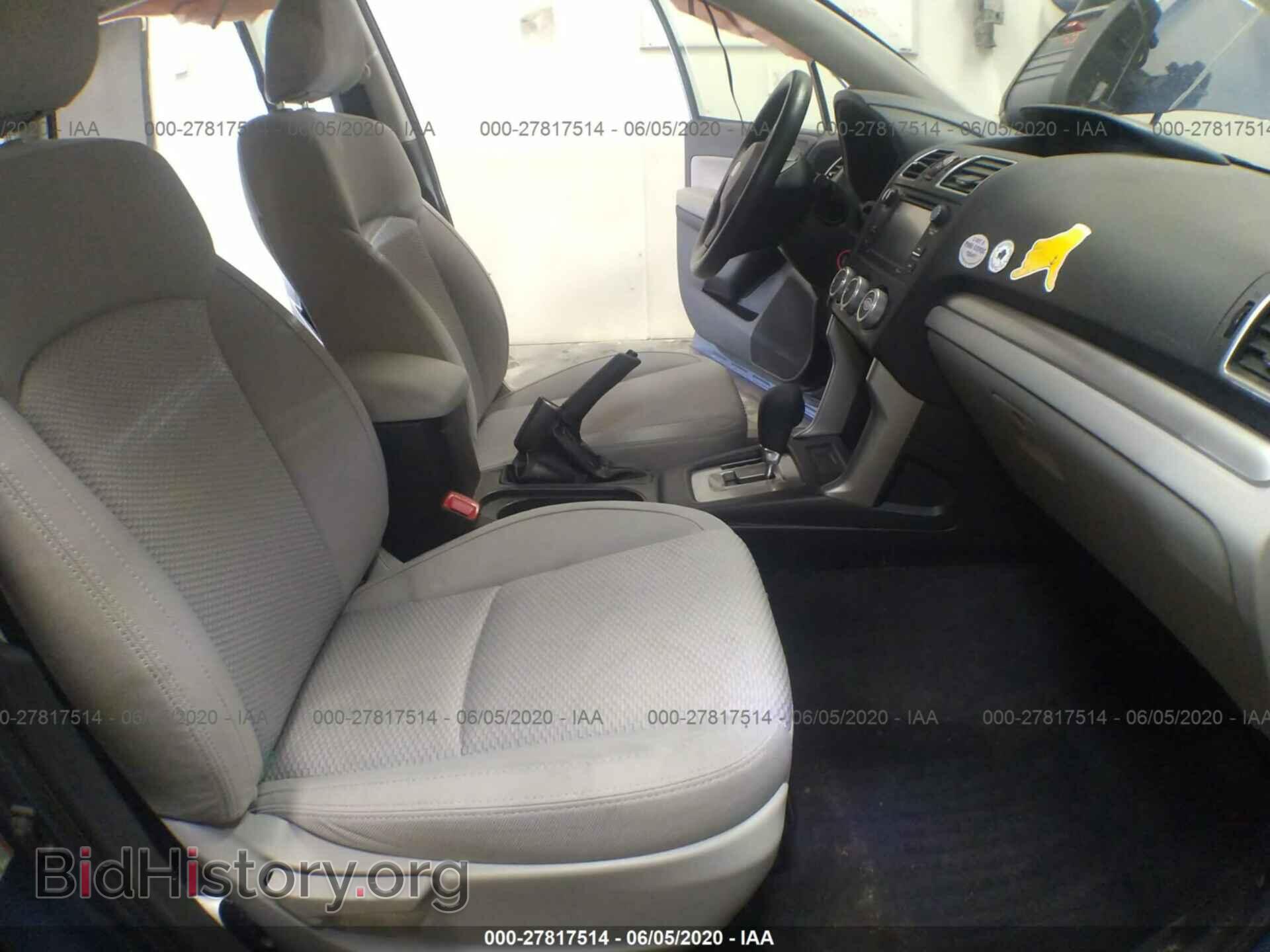 2016 SUBARU FORESTER - VIN: JF2SJAAC3GH505239 - Фото 5