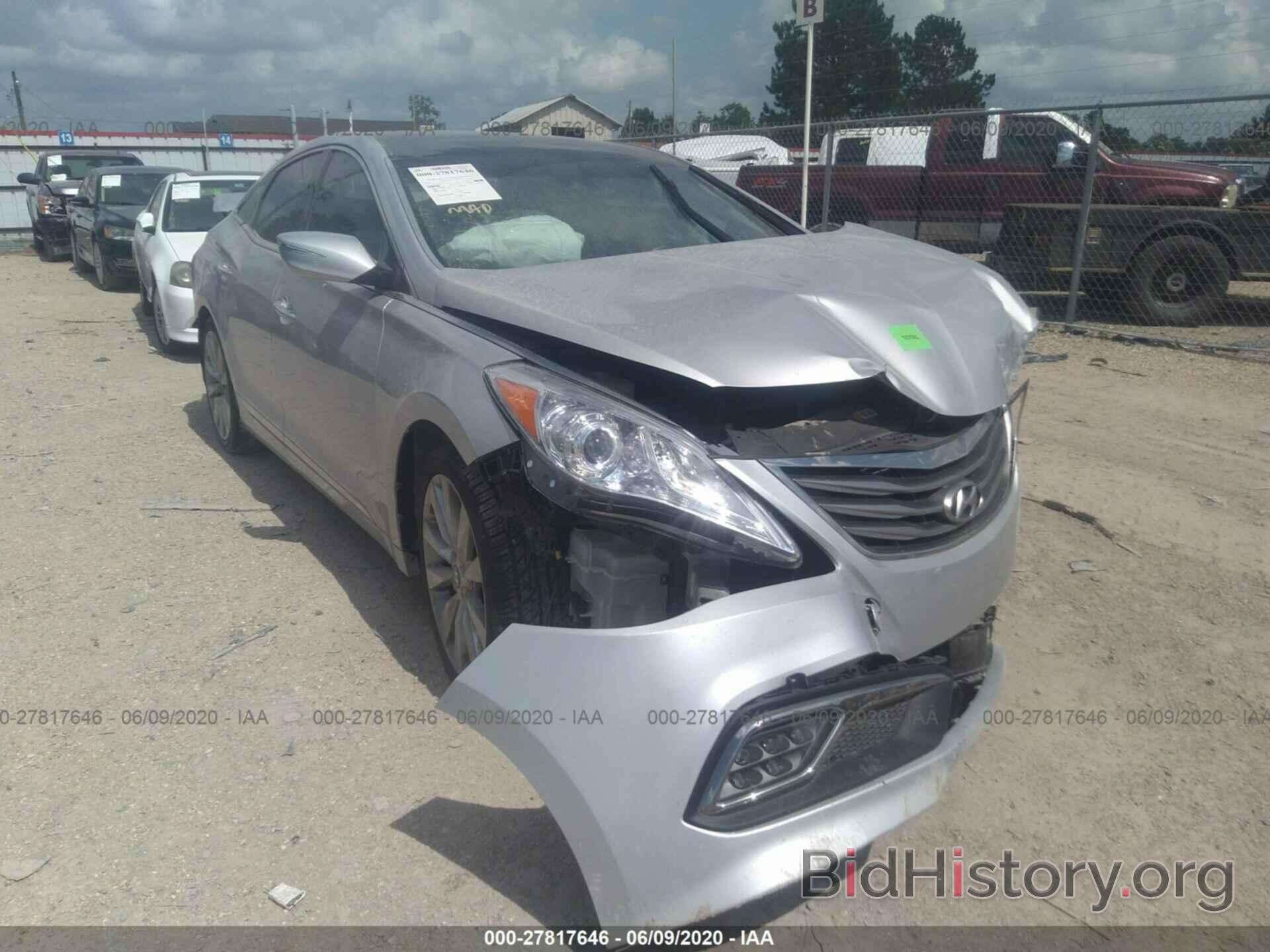 Photo KMHFH4JG5HA581714 - HYUNDAI AZERA 2017