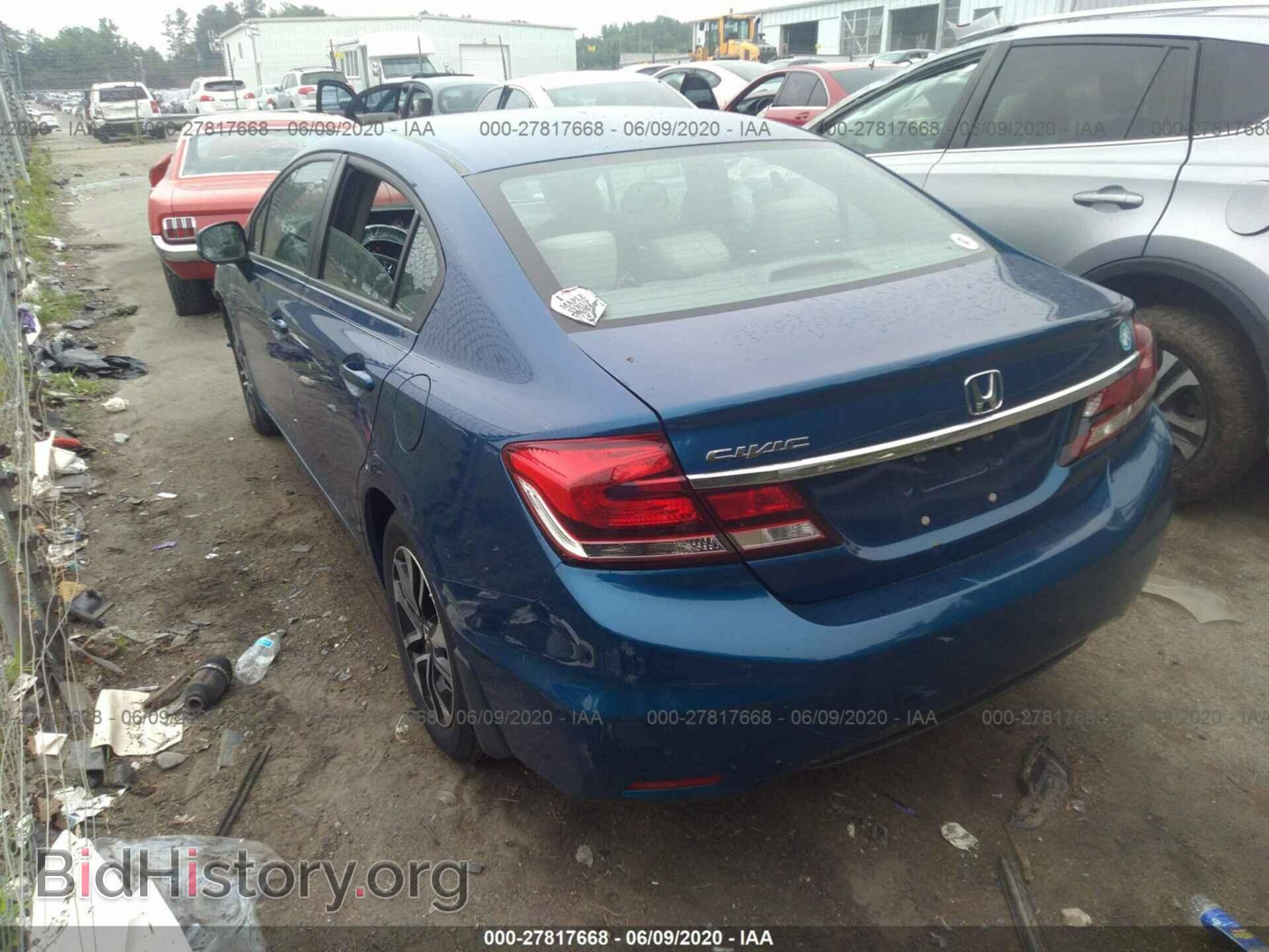 2013 HONDA CIVIC SDN - VIN: 19XFB2F85DE081555 - Фото 3