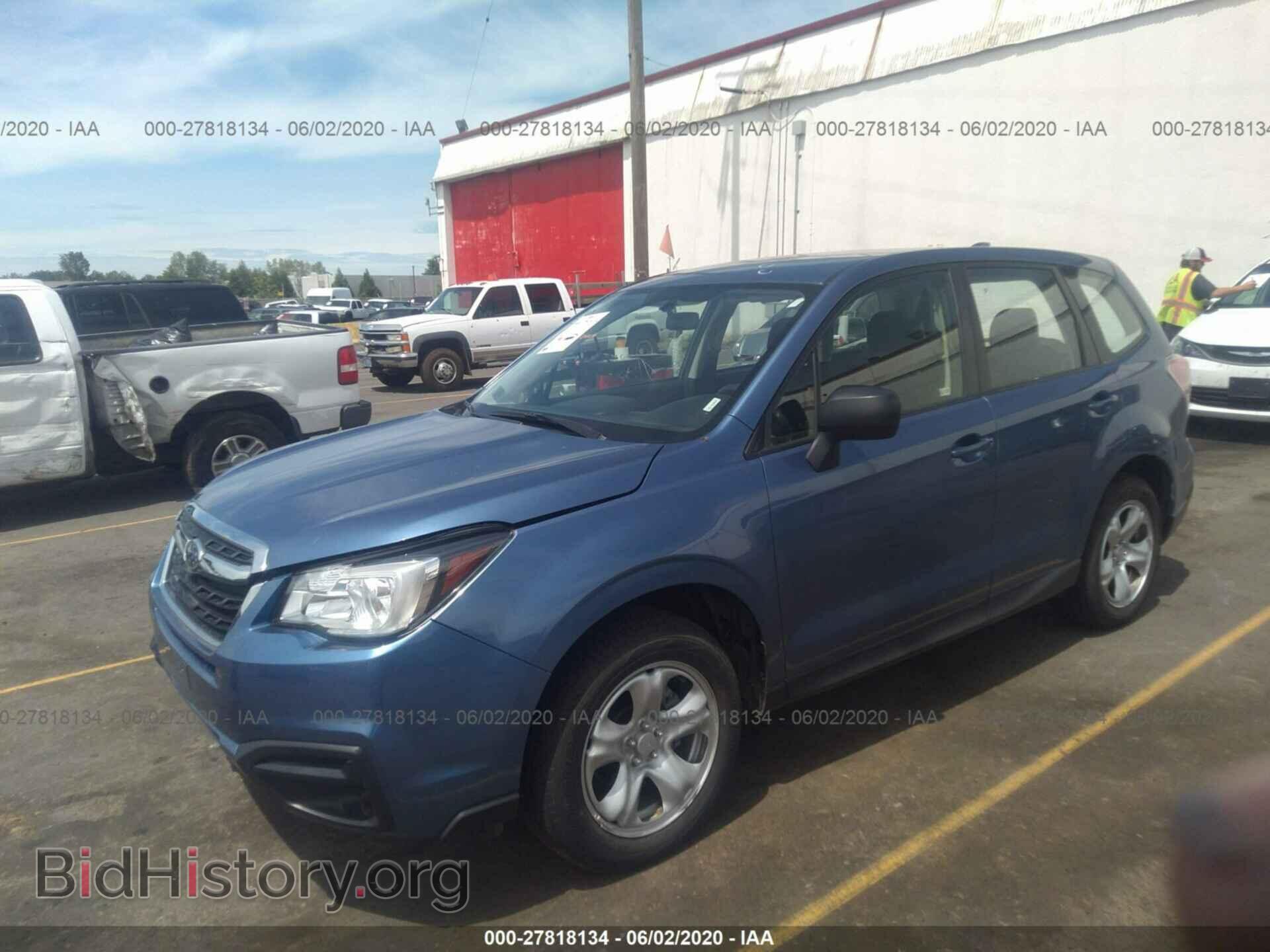 2018 SUBARU FORESTER - VIN: JF2SJAAC2JH512710 - Фото 2