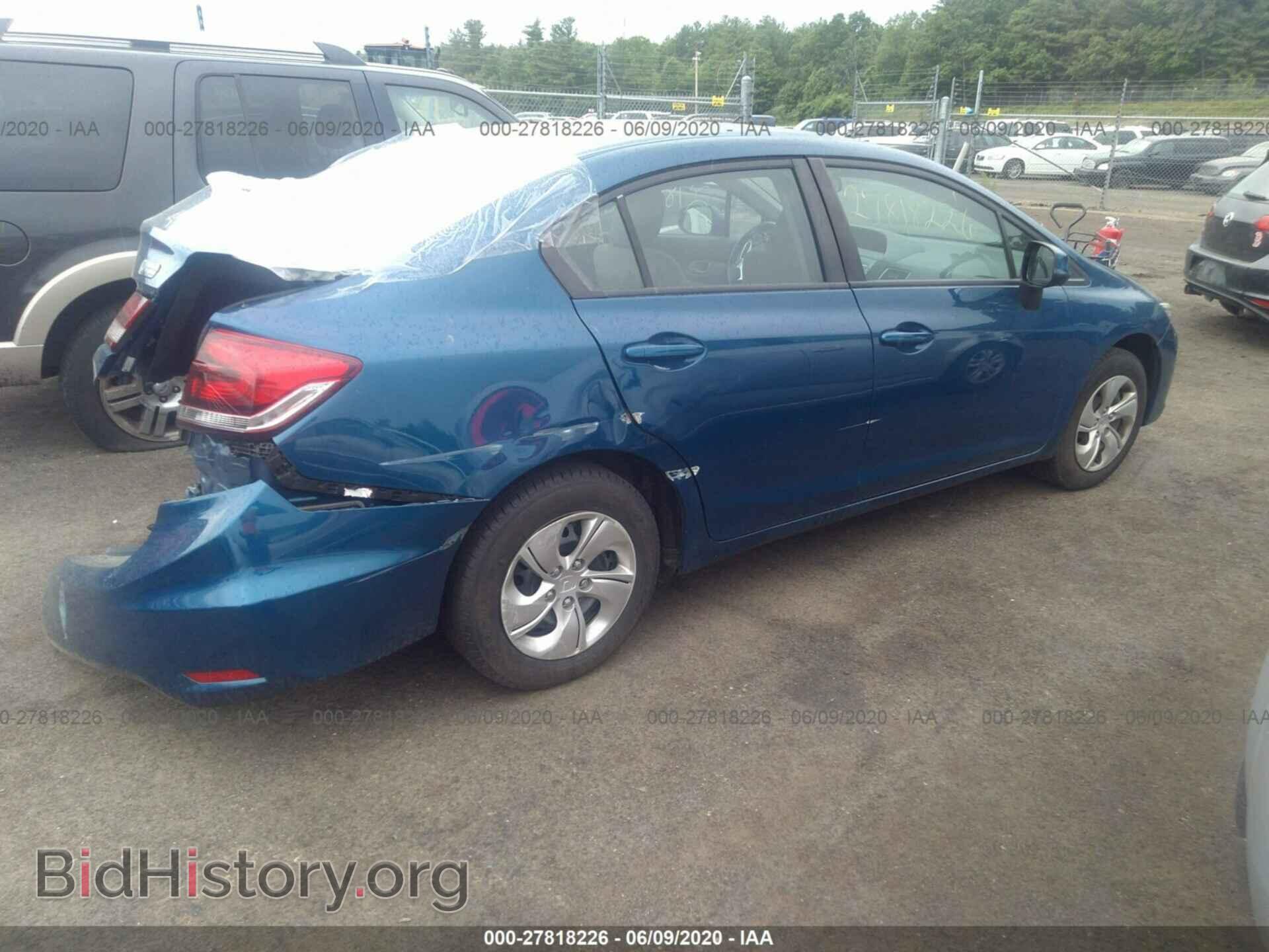 2013 HONDA CIVIC - VIN: 19XFB2F58DE232748 - Photo 4