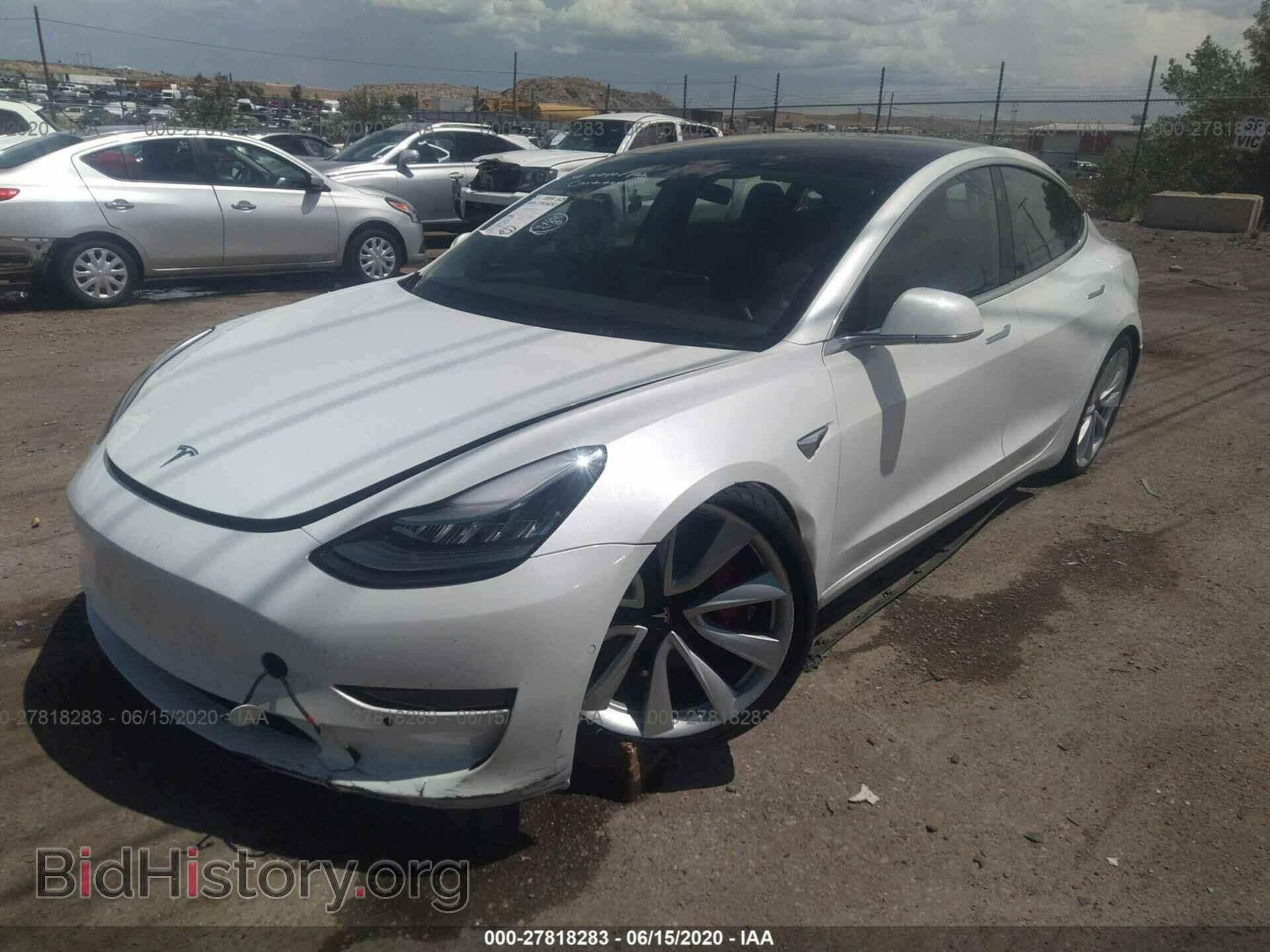 2019 TESLA MODEL 3 - VIN: 5YJ3E1EB4KF438796 - Photo 2