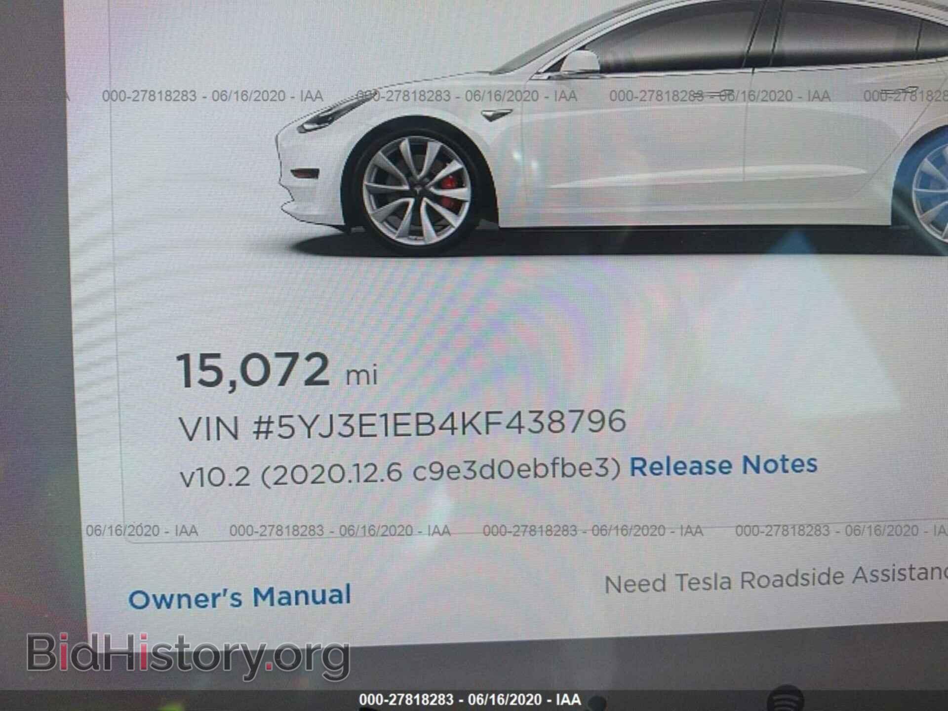 2019 TESLA MODEL 3 - VIN: 5YJ3E1EB4KF438796 - Photo 7