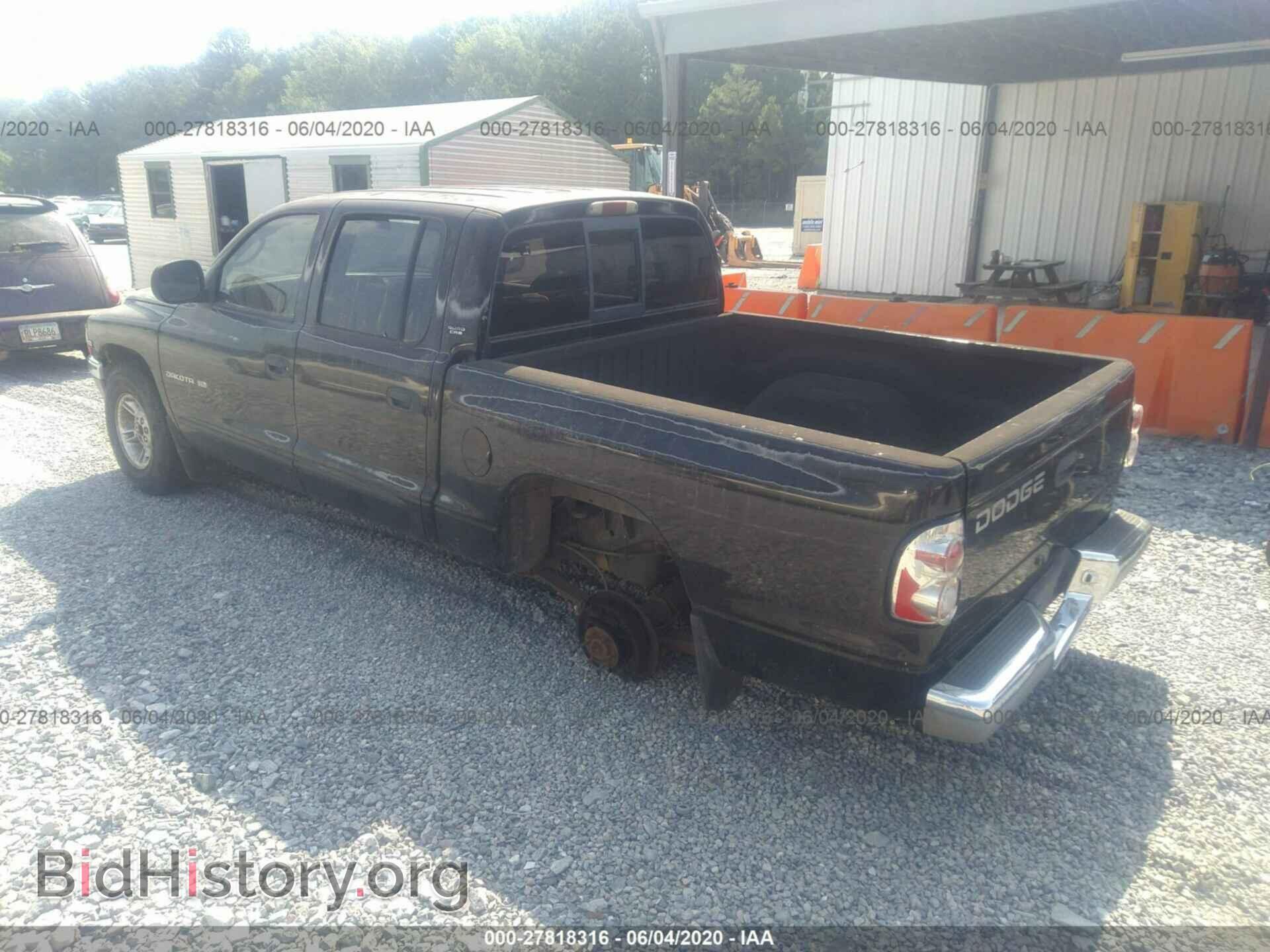 2000 DODGE DAKOTA - VIN: 1B7GL2AN3YS625925 - Фото 3