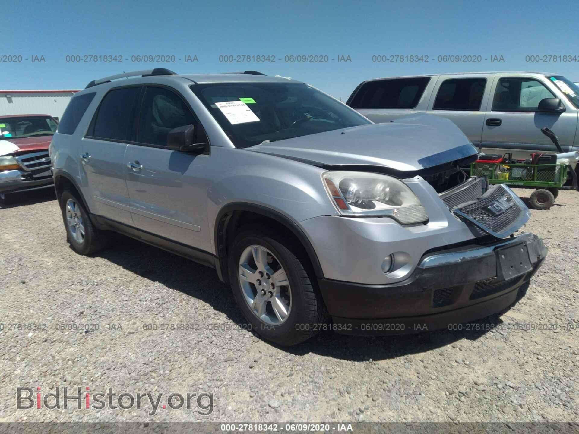 Фотография 1GKKVPED4BJ255346 - GMC ACADIA 2011