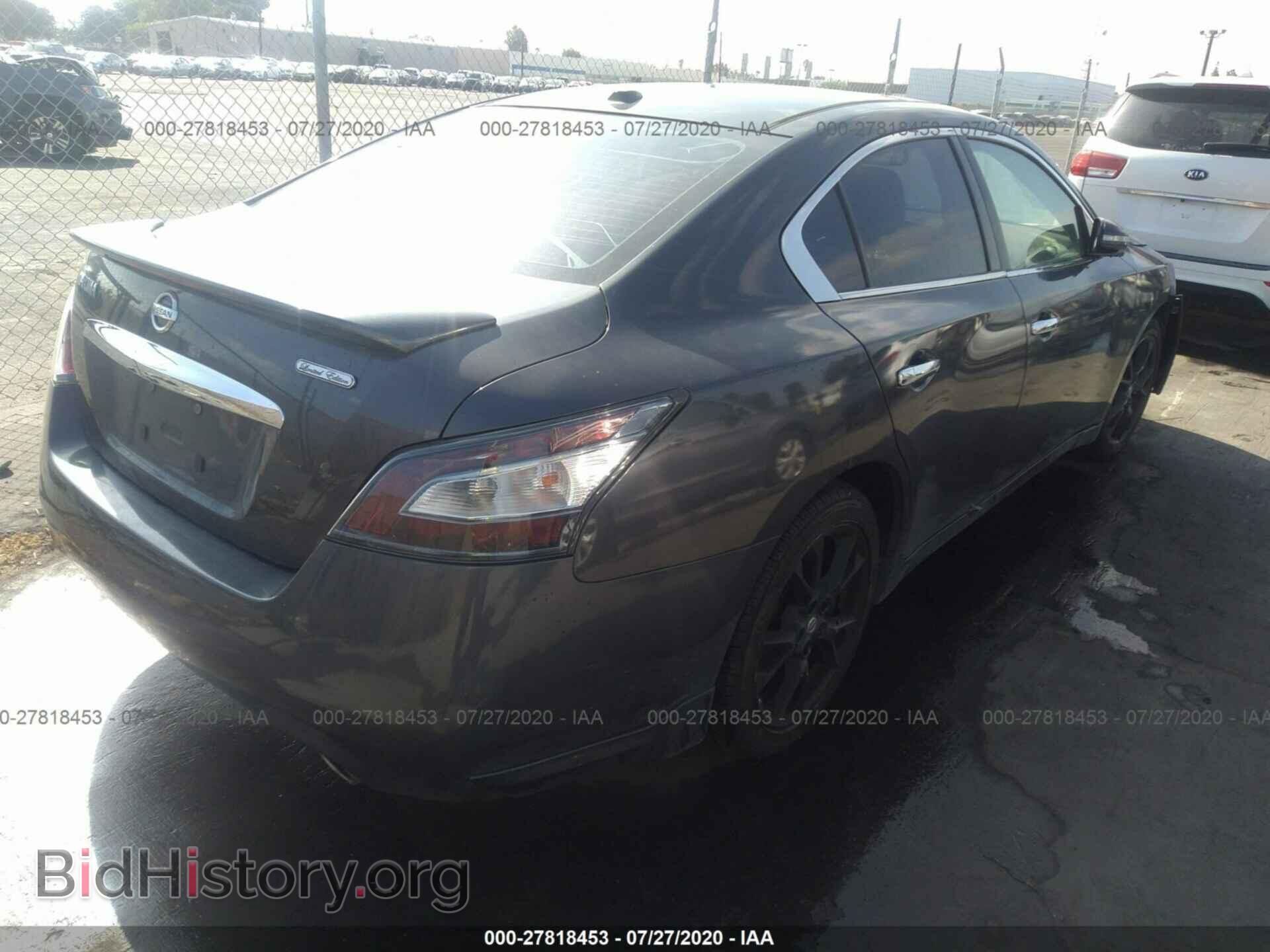 2013 NISSAN MAXIMA - VIN: 1N4AA5AP7DC800461 - Фото 4