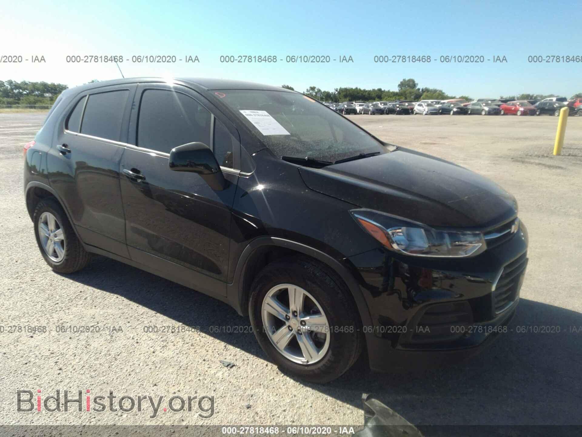 Фотография 3GNCJKSB3KL249894 - CHEVROLET TRAX 2019