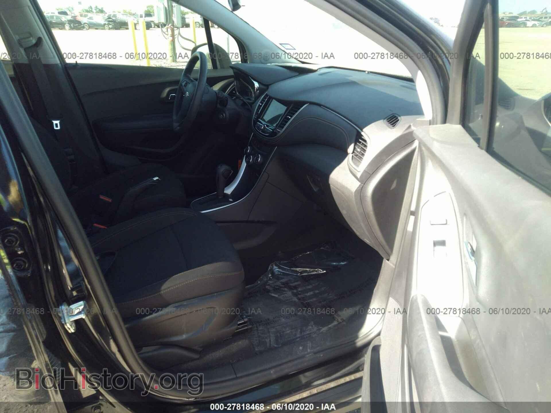 2019 CHEVROLET TRAX - VIN: 3GNCJKSB3KL249894 - Фото 5