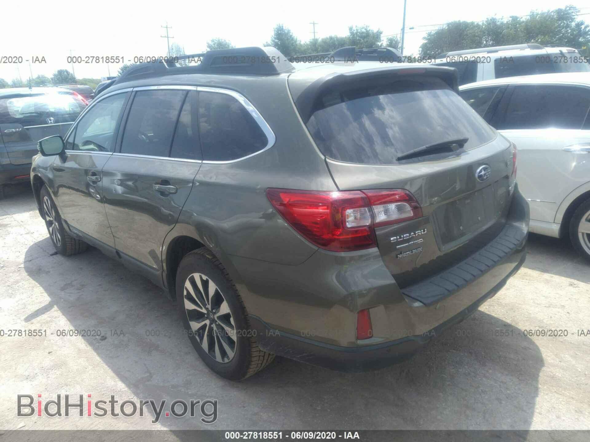 2017 SUBARU OUTBACK - VIN: 4S4BSANCXH3380336 - Фото 3