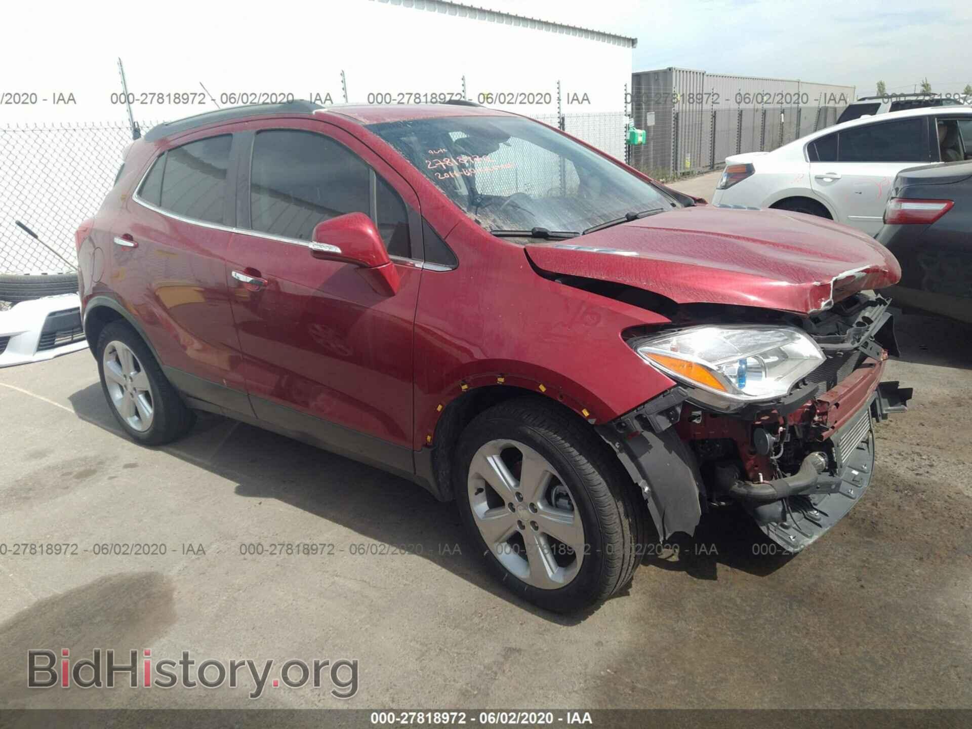 Photo KL4CJBSB4GB732158 - BUICK ENCORE 2016