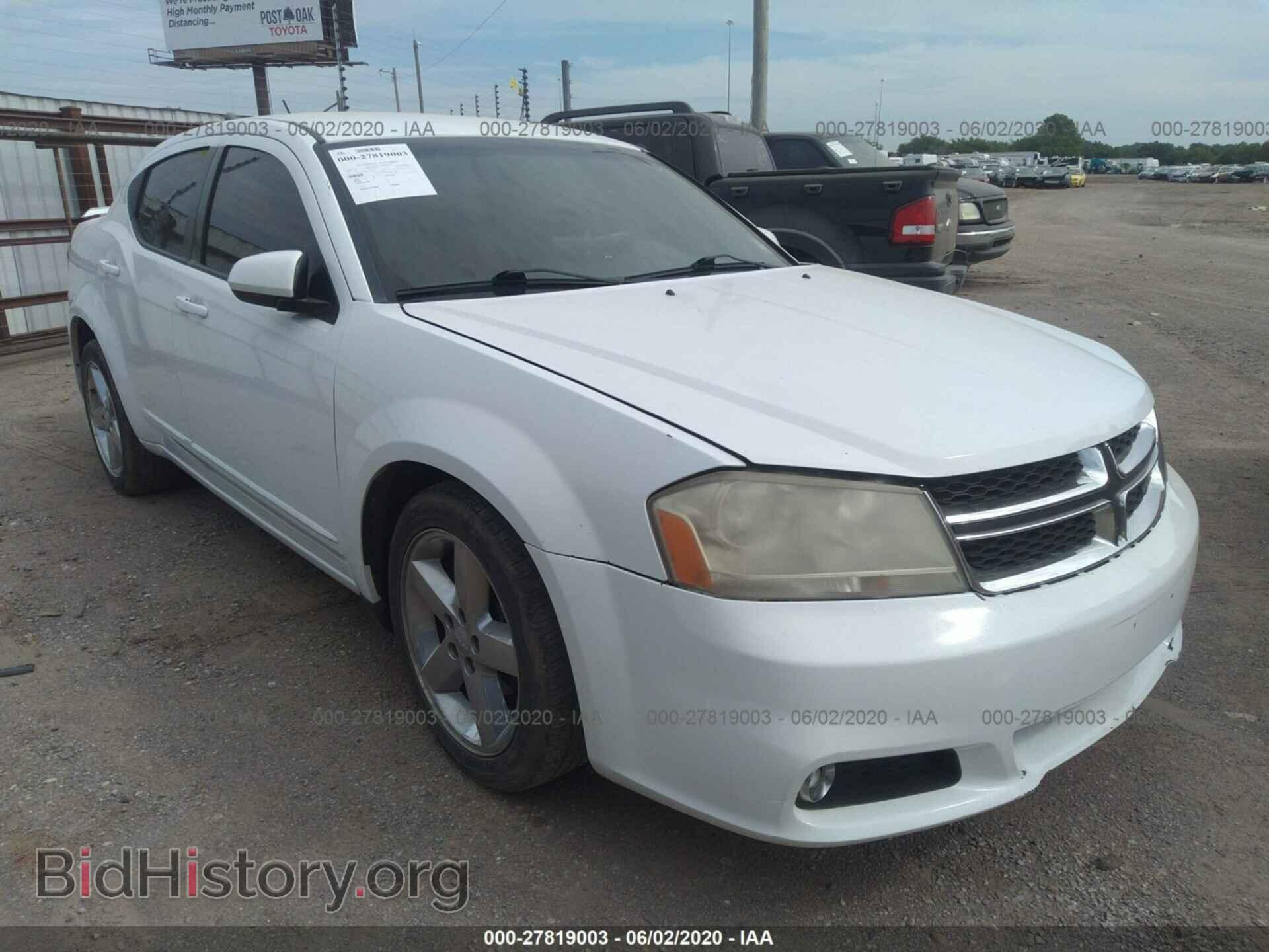 Фотография 1C3CDZEG0CN246960 - DODGE AVENGER 2012