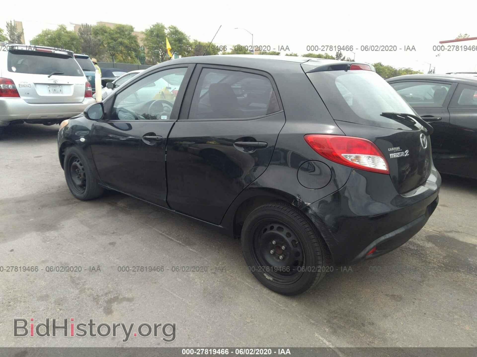 2014 MAZDA MAZDA2 - VIN: JM1DE1KZ6E0186882 - Фото 3