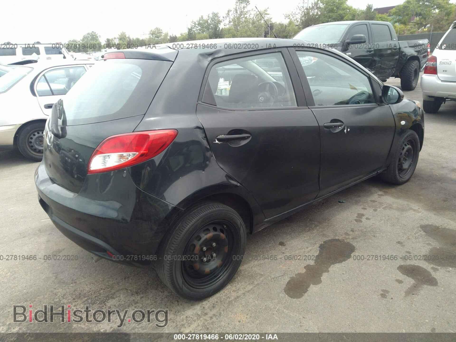 2014 MAZDA MAZDA2 - VIN: JM1DE1KZ6E0186882 - Фото 4