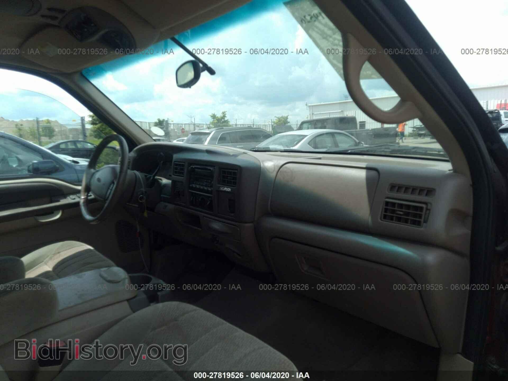 2001 FORD EXCURSION - VIN: 1FMNU41S71EC27221 - Photo 5
