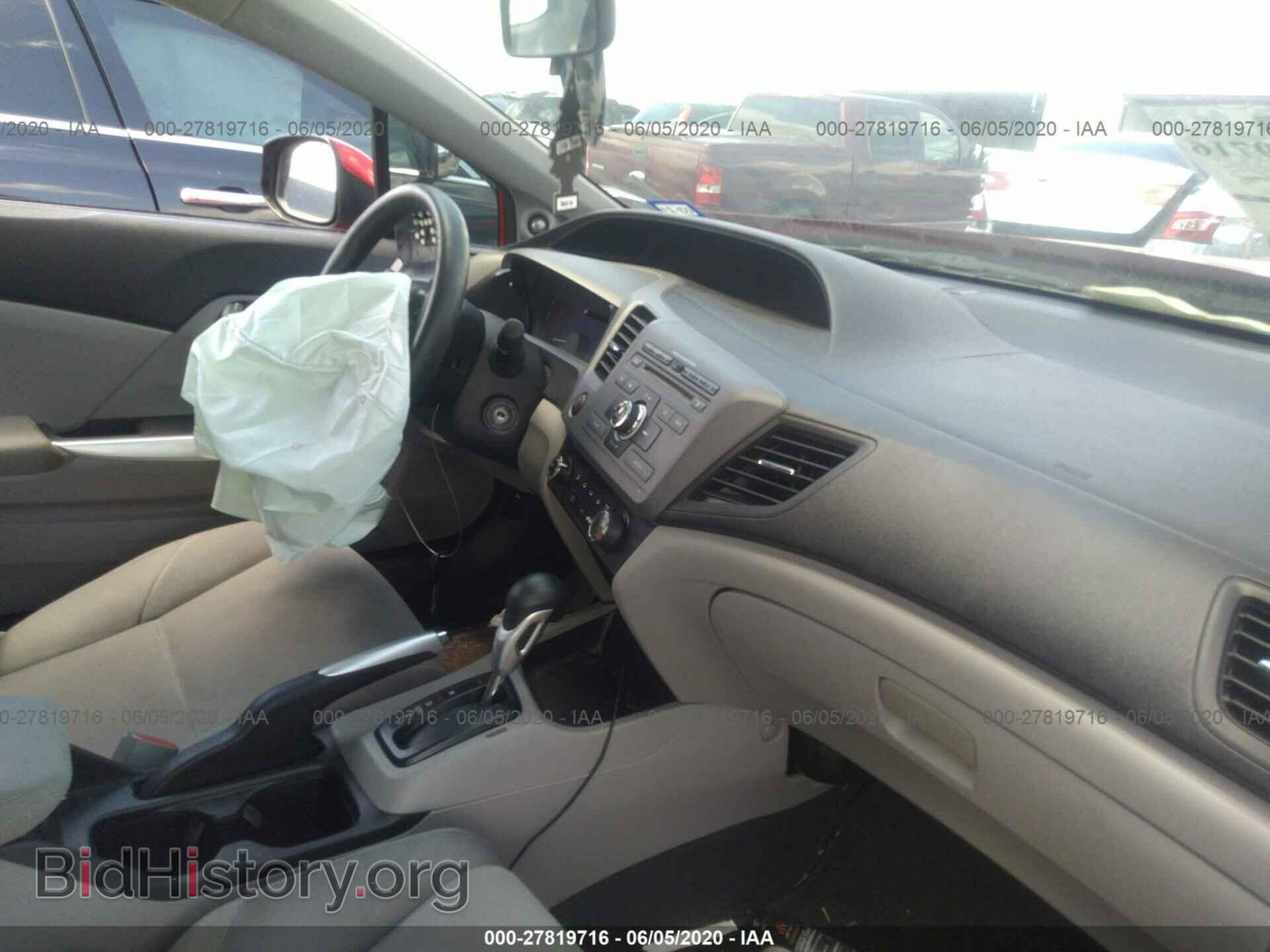 2012 HONDA CIVIC - VIN: 2HGFG3B87CH512298 - Фото 5