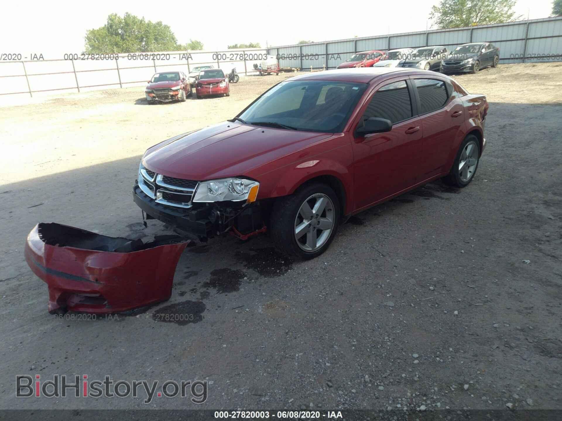 2013 DODGE AVENGER - VIN: 1C3CDZAB8DN632182 - Photo 2