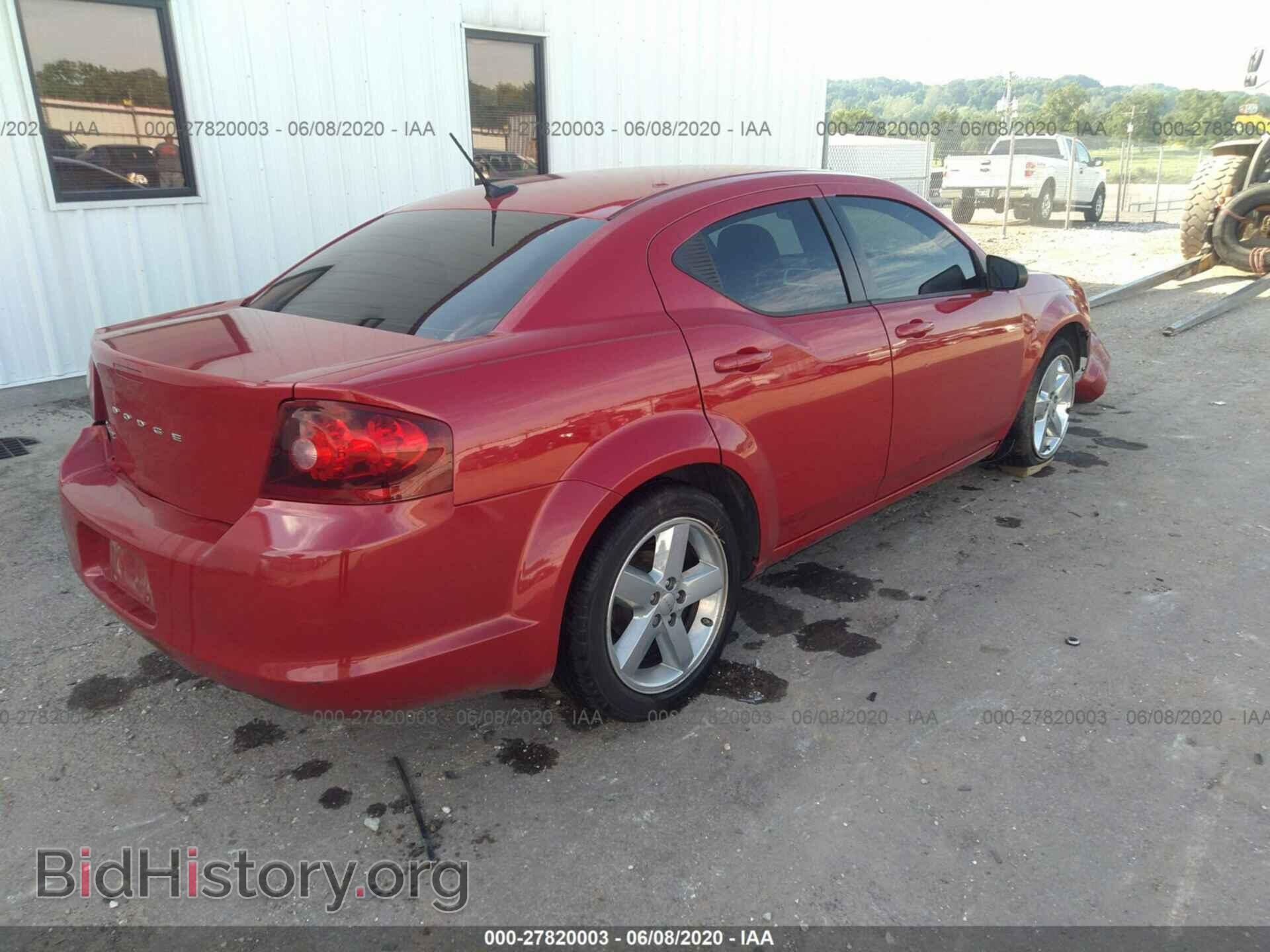 2013 DODGE AVENGER - VIN: 1C3CDZAB8DN632182 - Photo 4