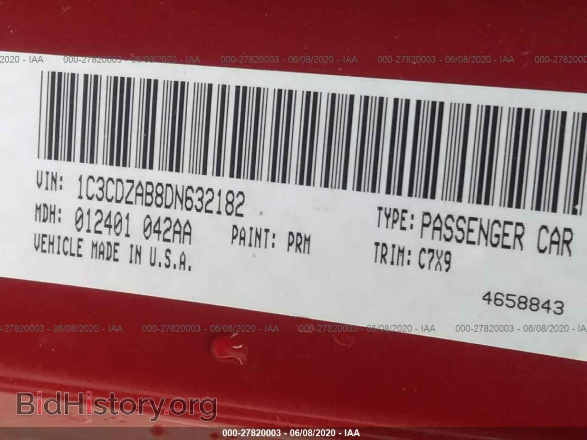 2013 DODGE AVENGER - VIN: 1C3CDZAB8DN632182 - Photo 9