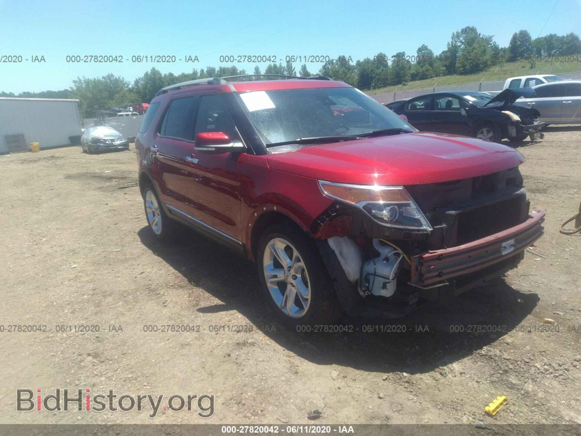 Фотография 1FM5K7F87FGA51478 - FORD EXPLORER 2015