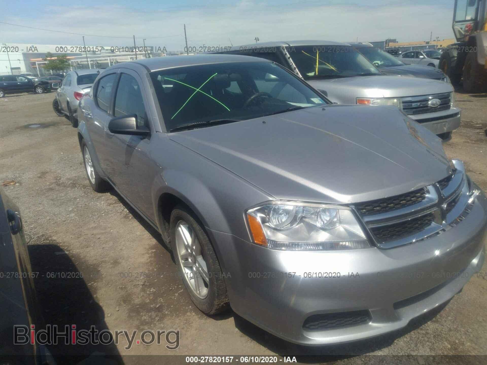 Photo 1C3CDZAG2EN235760 - DODGE AVENGER 2014